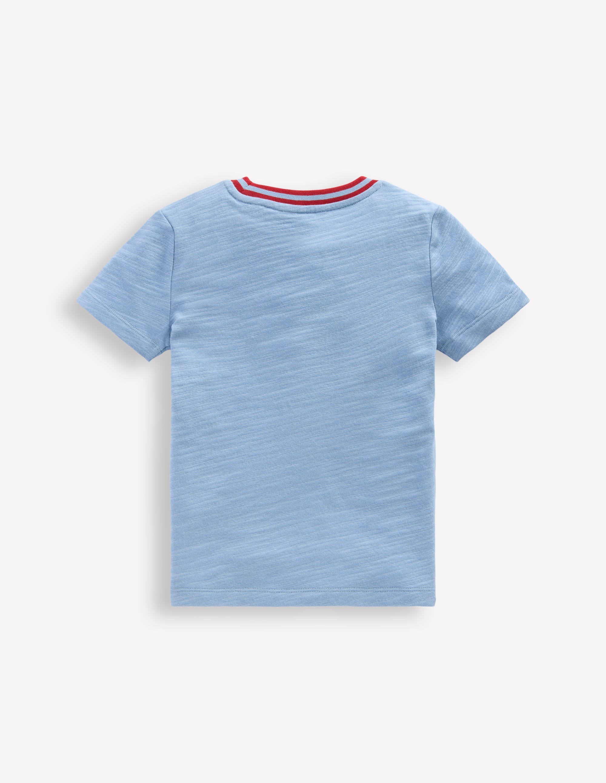 T-shirt semi-épais à manches courtes-Bleu glacier - Image 2