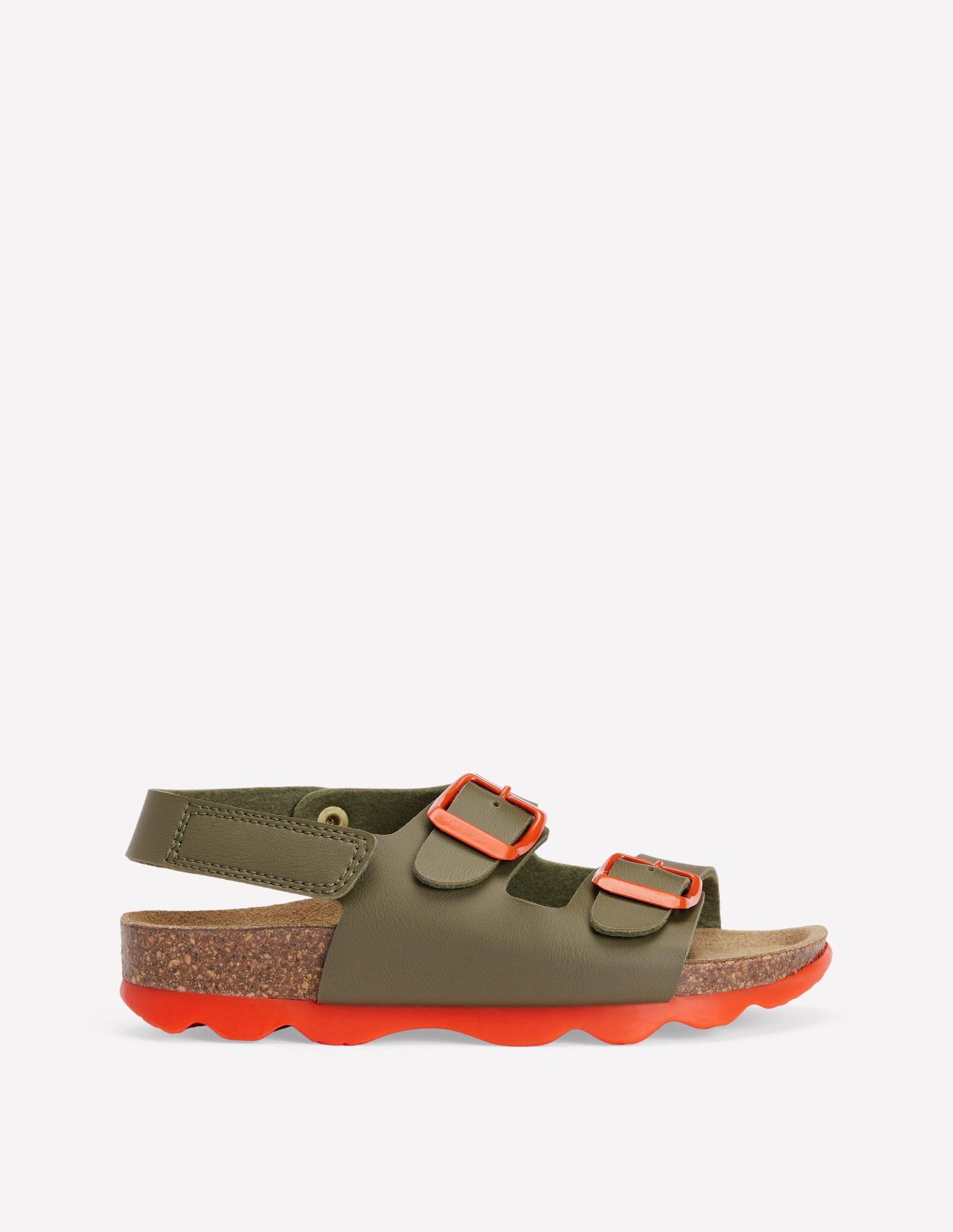 Sandalen in Blockfarben-GRÜN-2