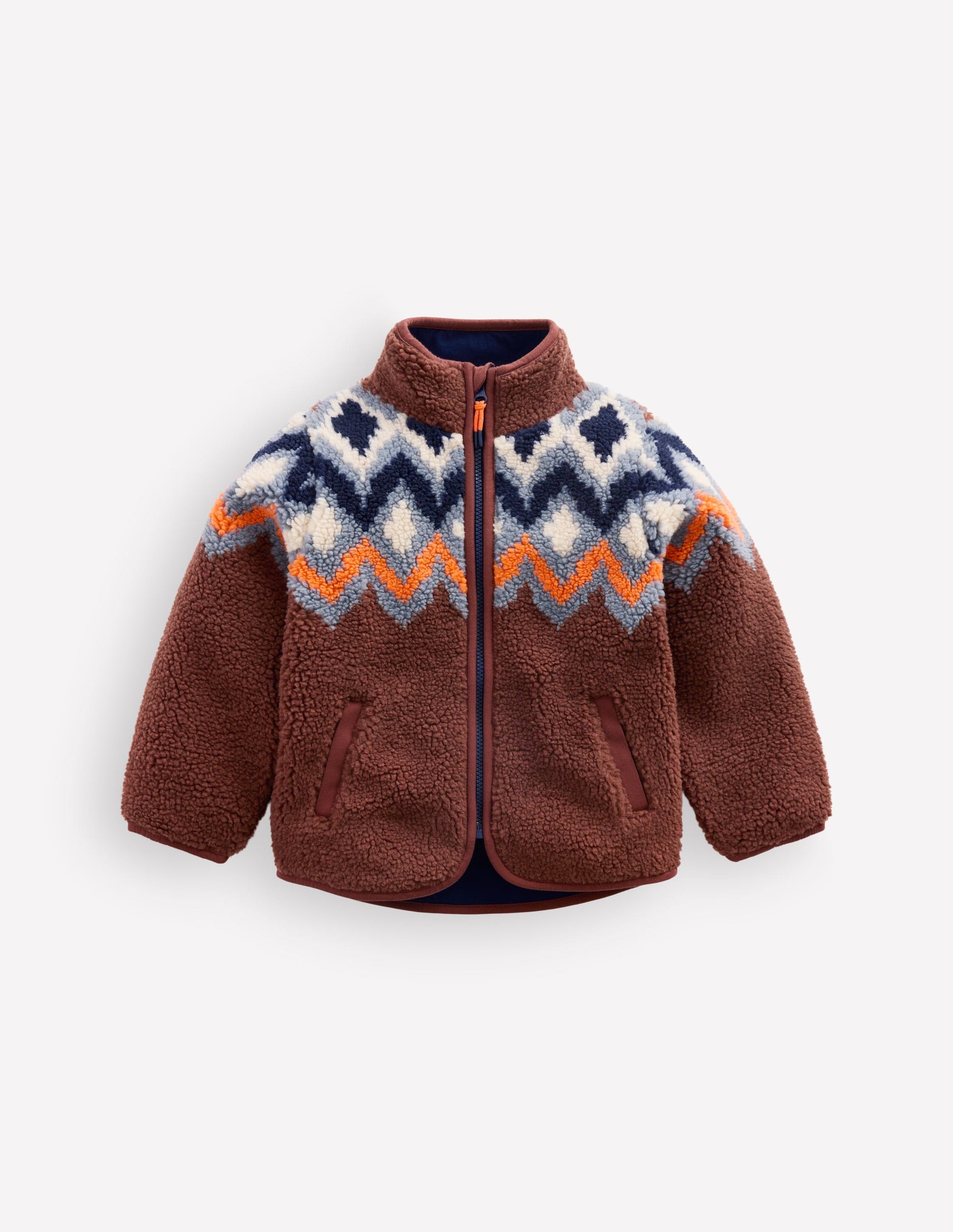 Kuschelige Teddyfell-Jacke-Fair-Isle-Muster-3