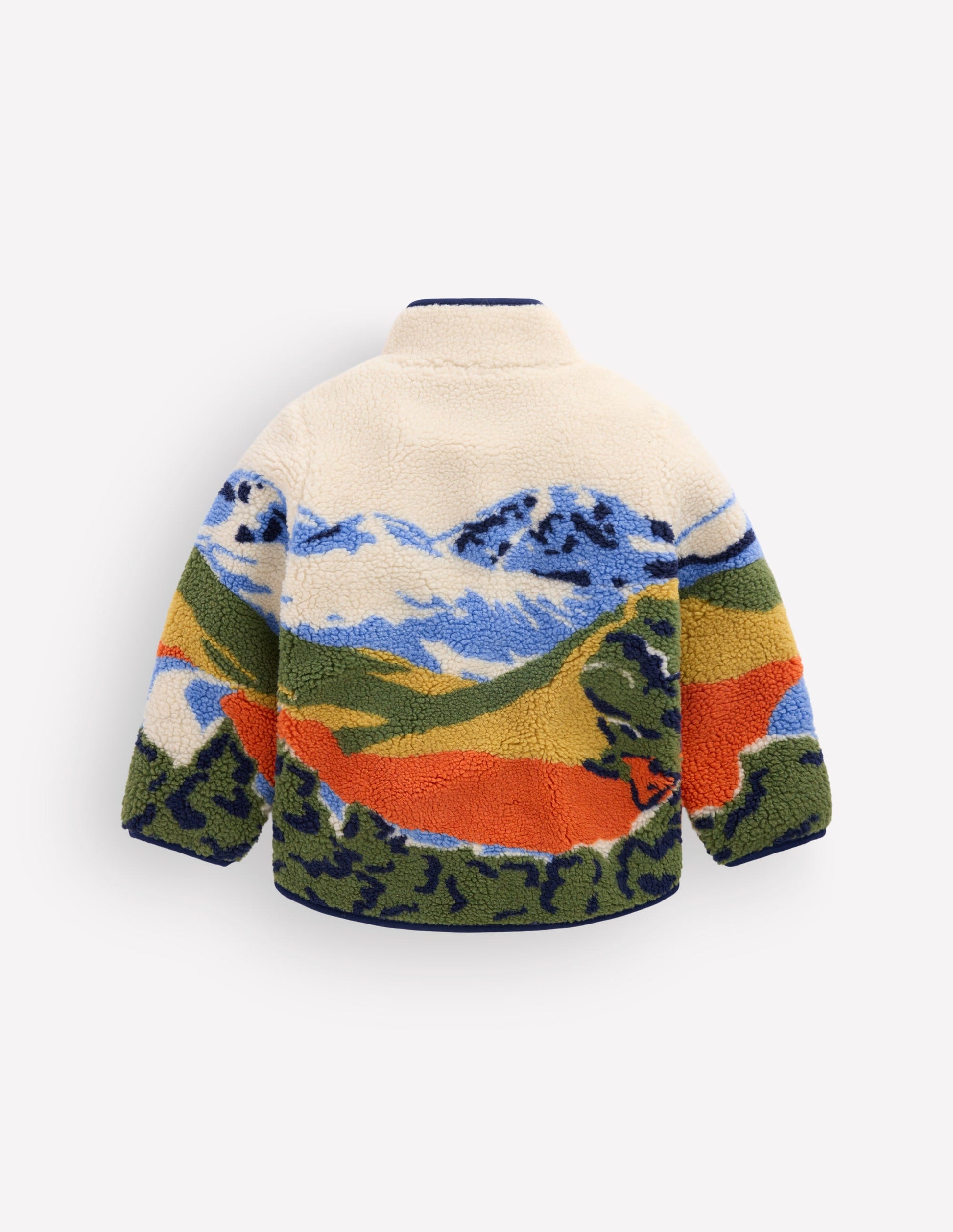 Kuschelige Teddyfell-Jacke-Teddyfell Landschaft-3