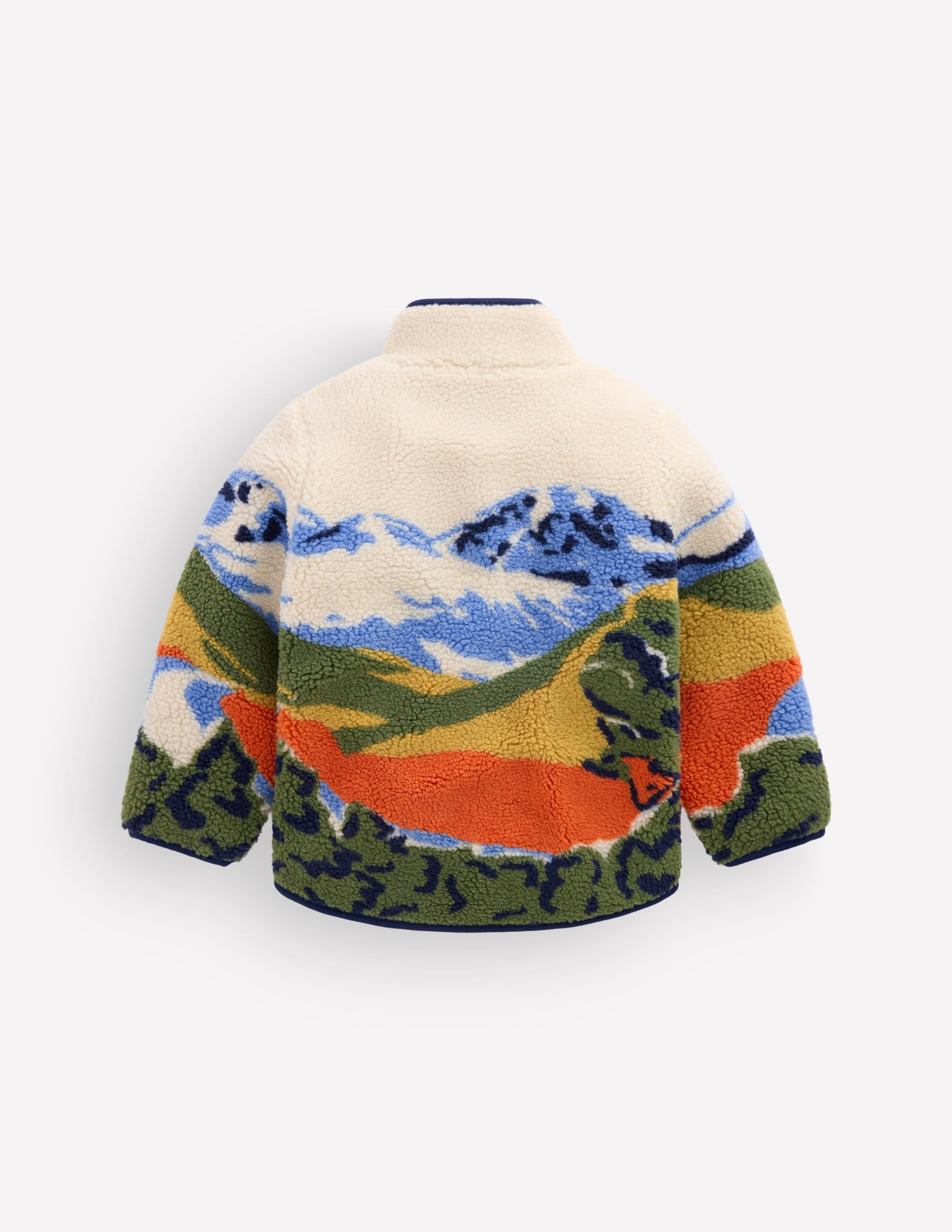 Kuschelige Teddyfell-Jacke-Teddyfell Landschaft - Image 3
