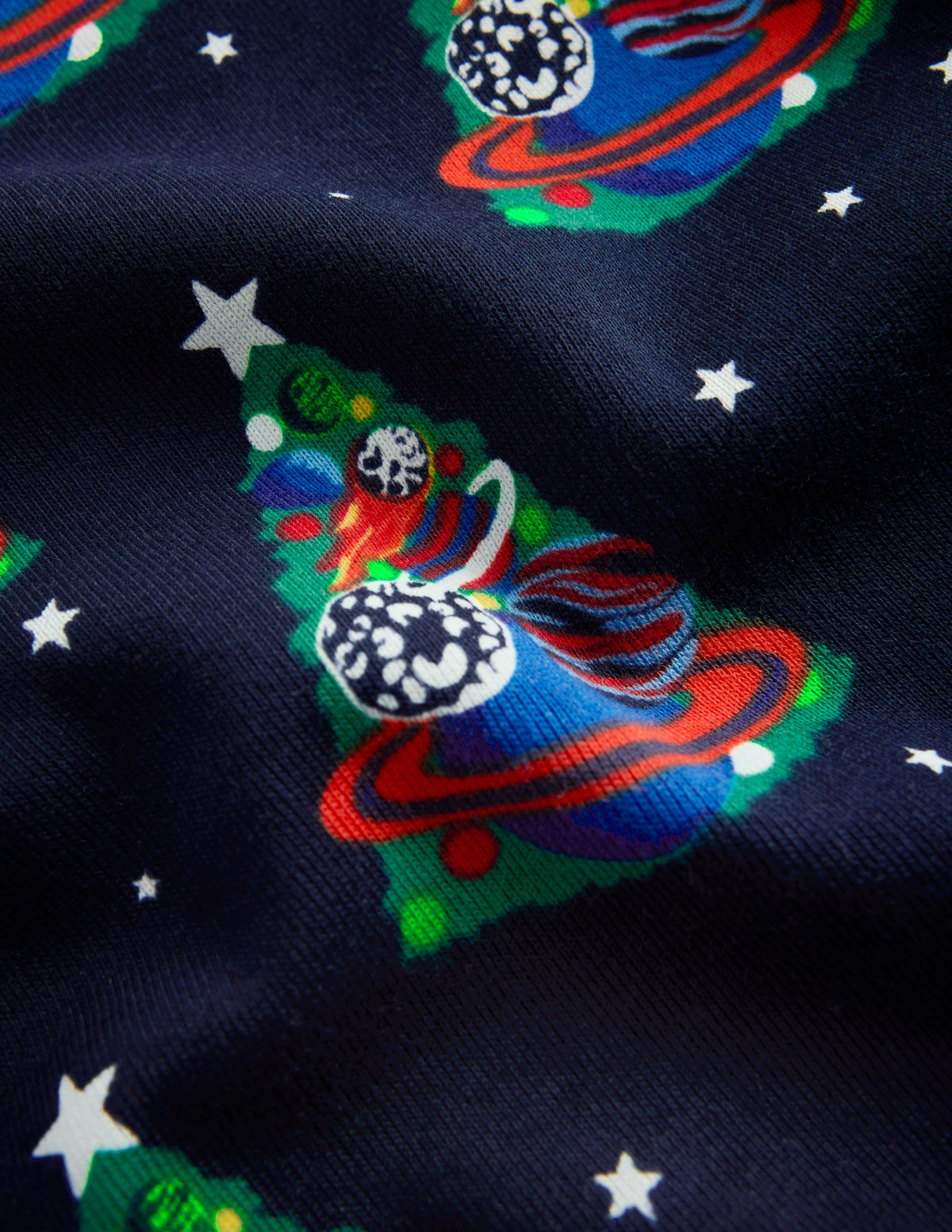 Pyjama phosphorescent douillet-Sapin de Noël solaire - Image 3