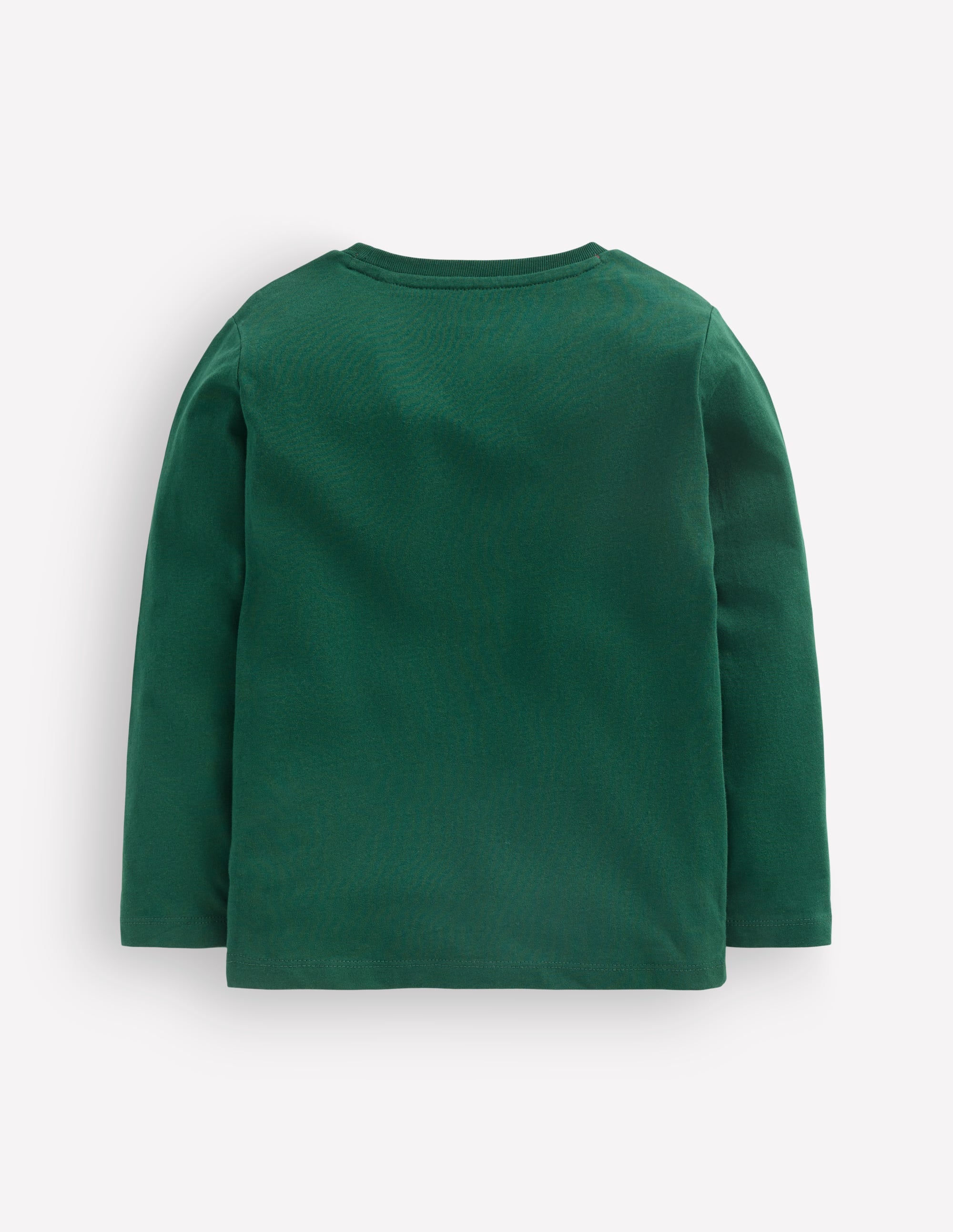 Superstitch Long Sleeve Top-Emerald Christmas Tractor - Image 2