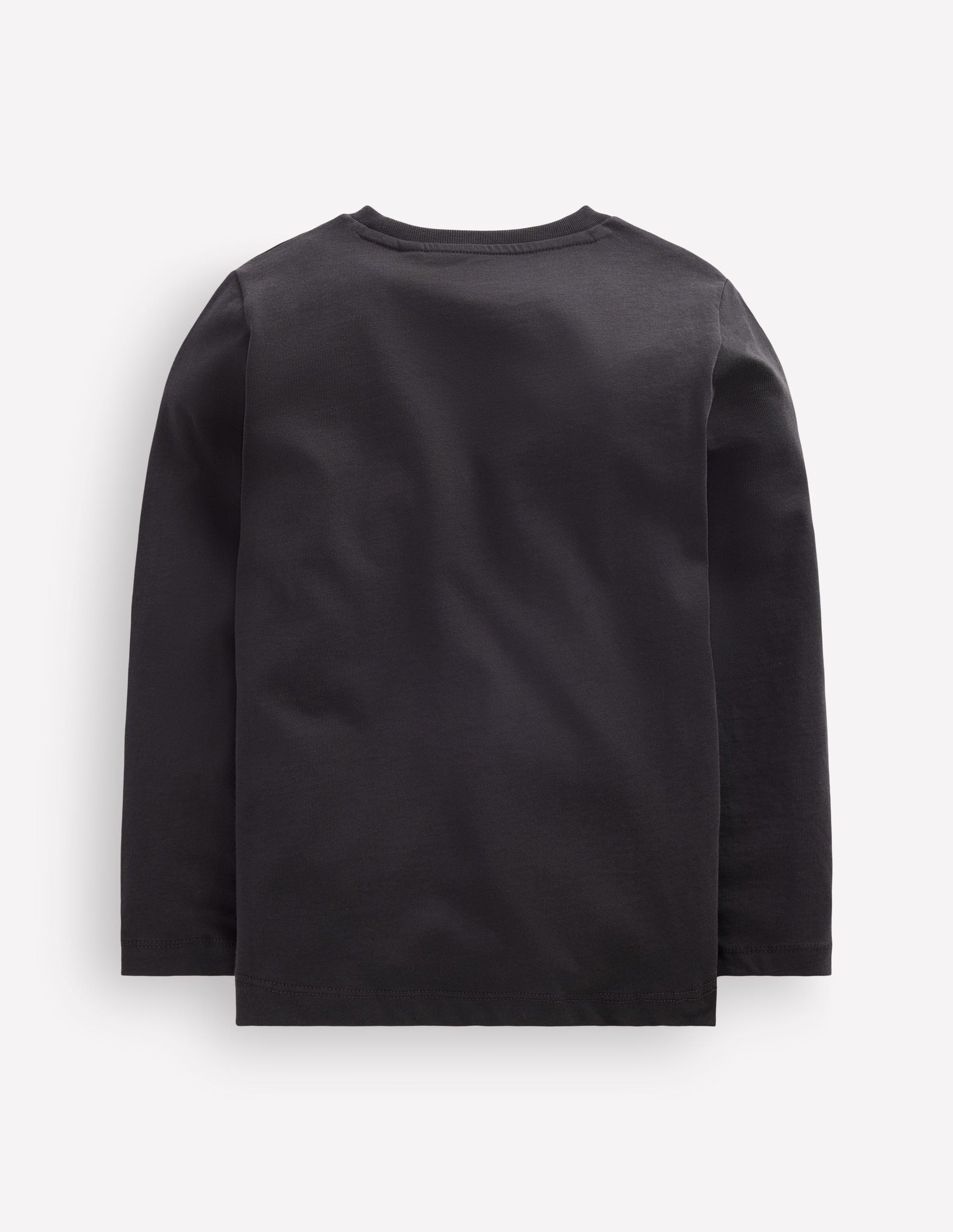 Langarmshirt mit Druck-Schattengrau Dinos-2