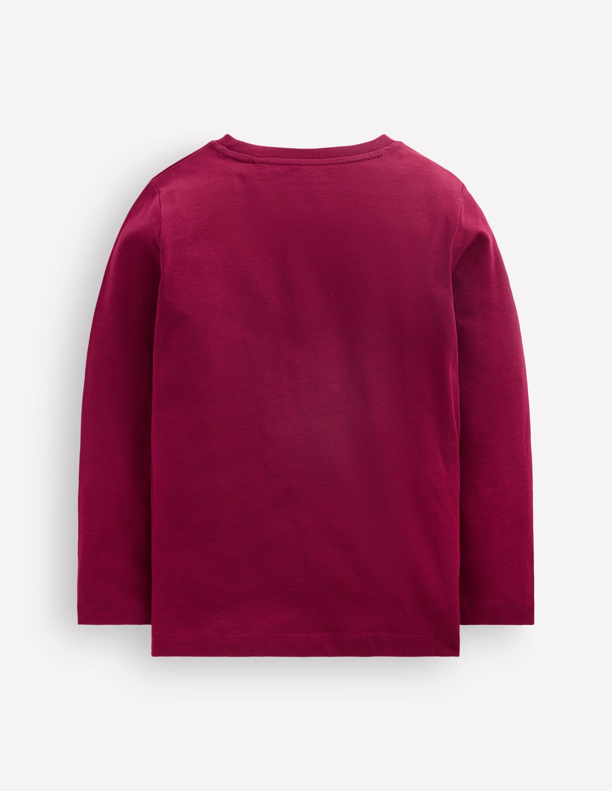 Langarmshirt mit Druck-Rot Dampfzug-3