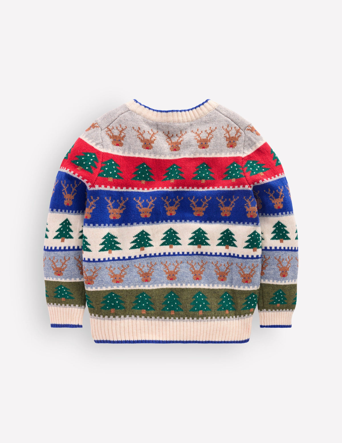 Fair-Isle-Pullover-Bunt, Weihnachtsmotiv-2