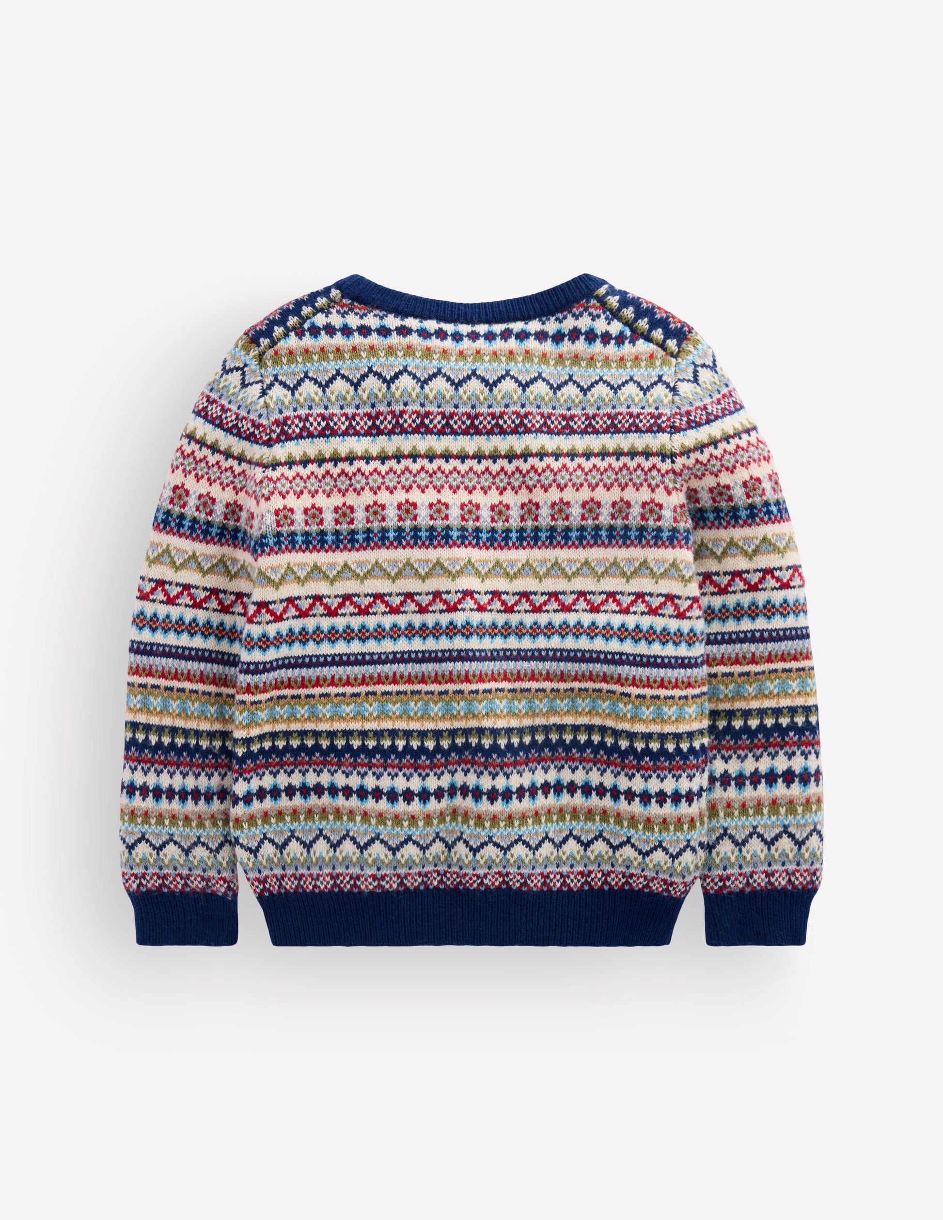 Fair-Isle-Pullover-Bunt, Fair-Isle-Muster-2