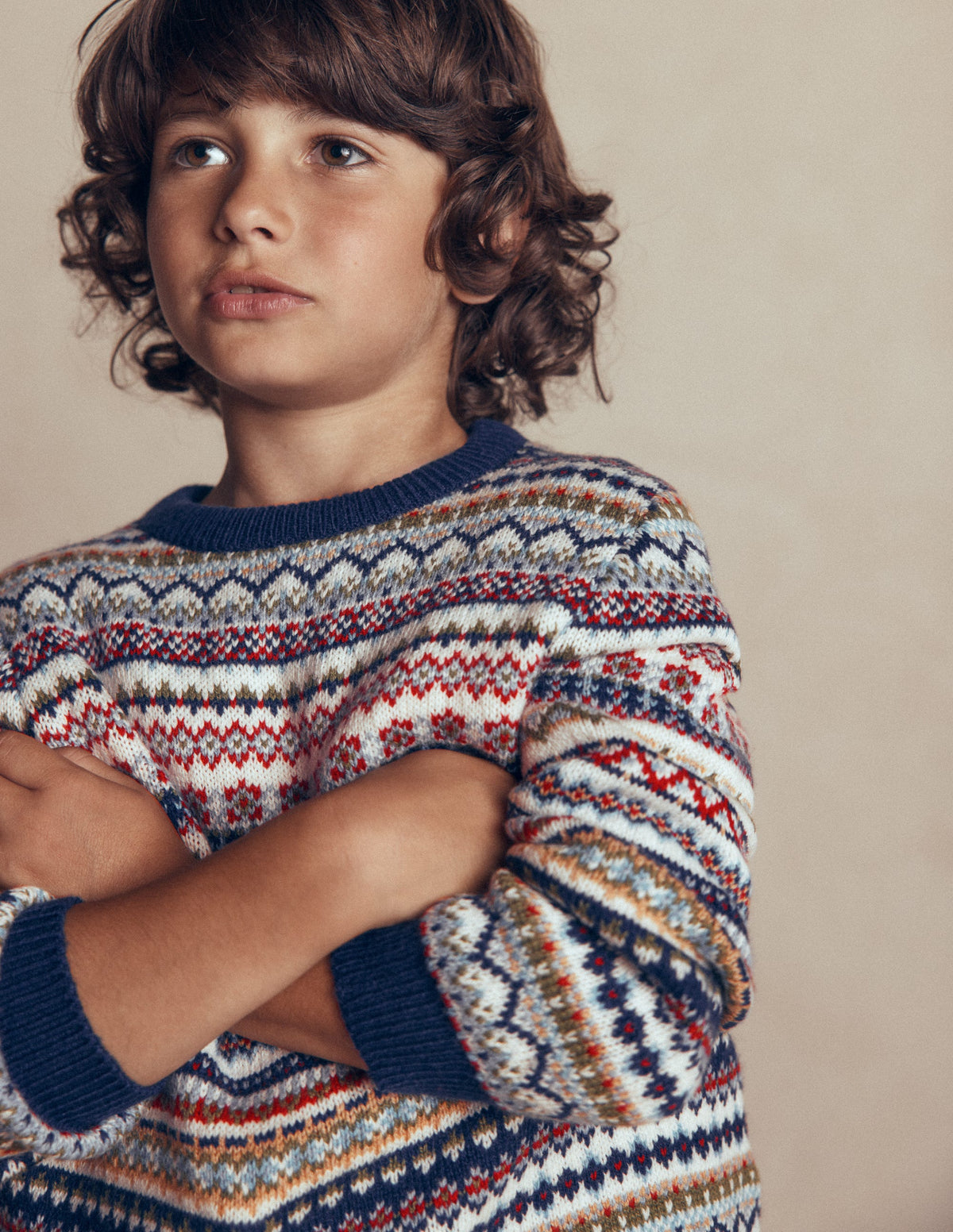 Fair-Isle-Pullover-Bunt, Fair-Isle-Muster-2