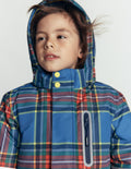 Manteau imperméable toutes saisons-Carreaux