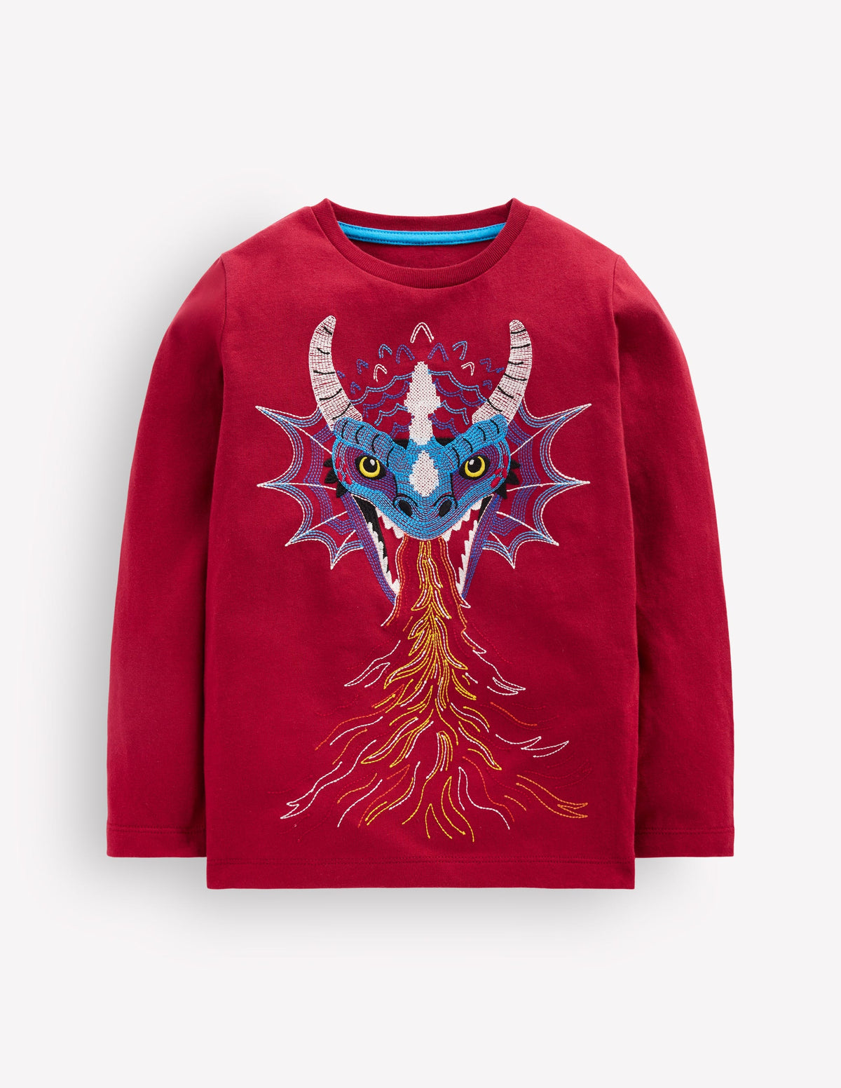 Im Dunkeln leuchtendes T-Shirt mit Superstitch-Kastanie Drache - Image 1