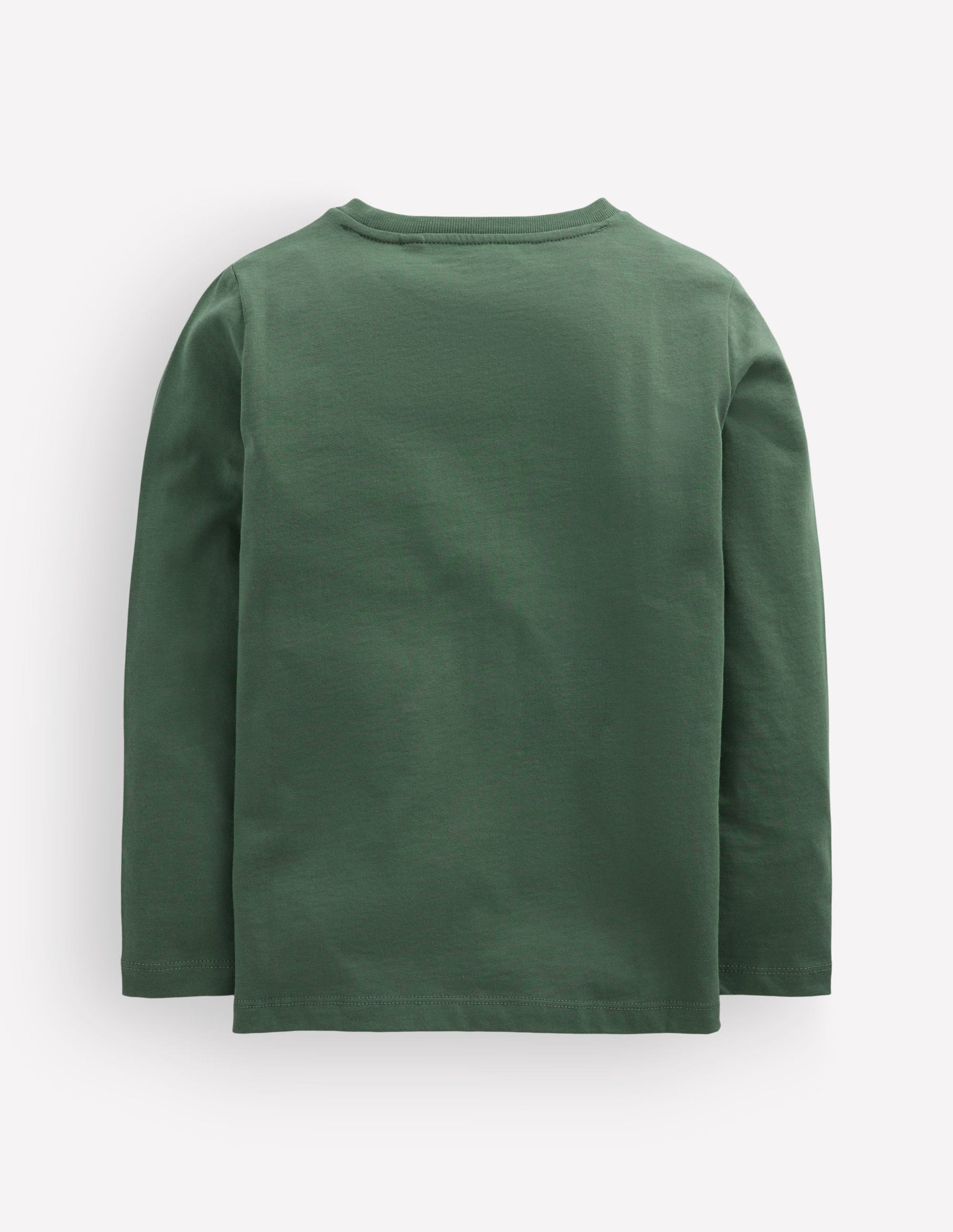 Im Dunkeln leuchtendes Langarmshirt-Flaschengrün, Toxic Nature-4