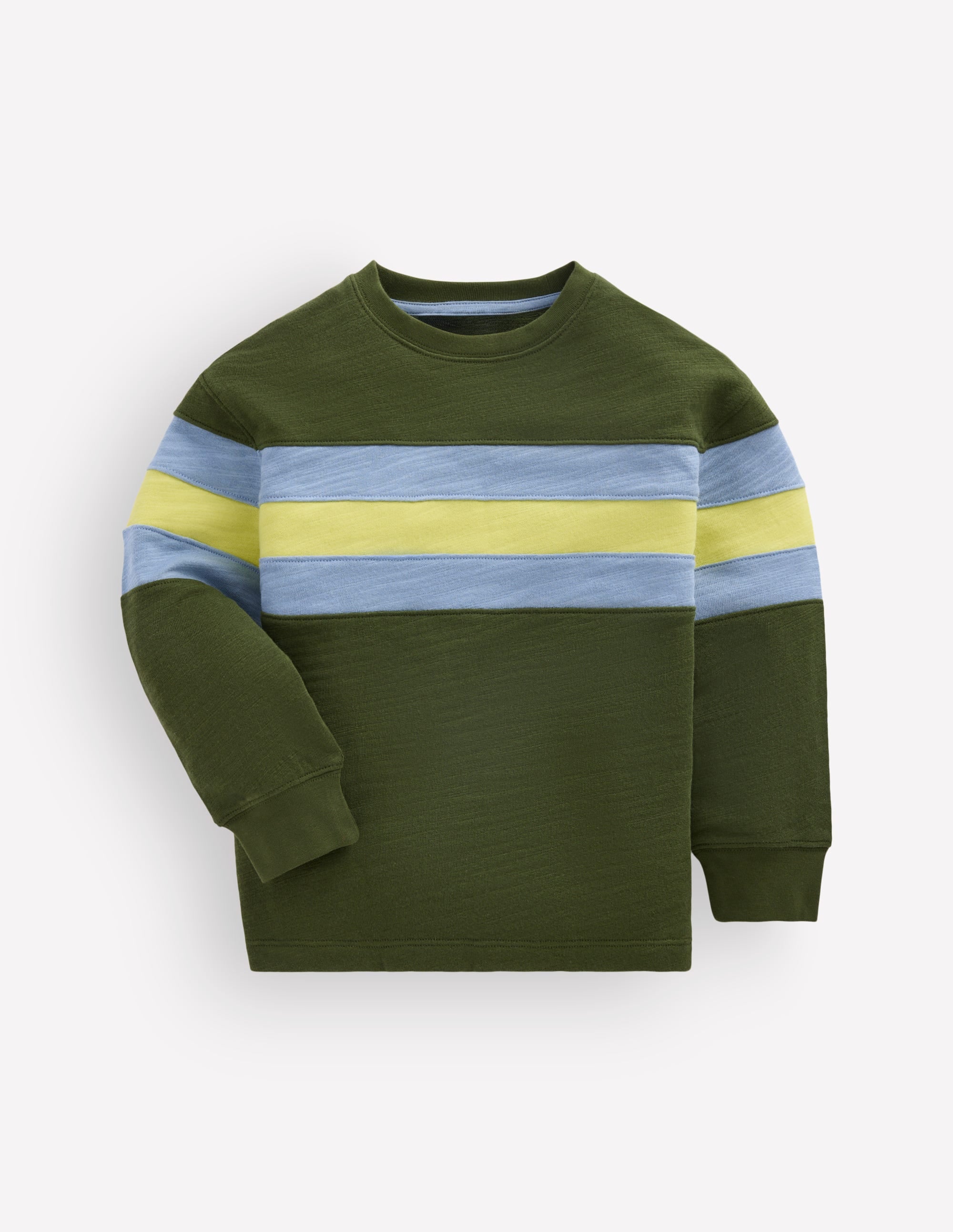 T-shirt semi-épais décontracté-Vert Brunswick - Image 1
