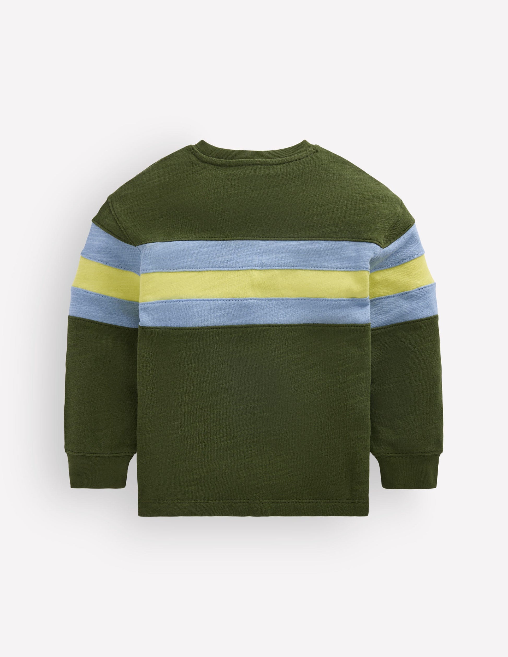 T-shirt semi-épais décontracté-Vert Brunswick-2