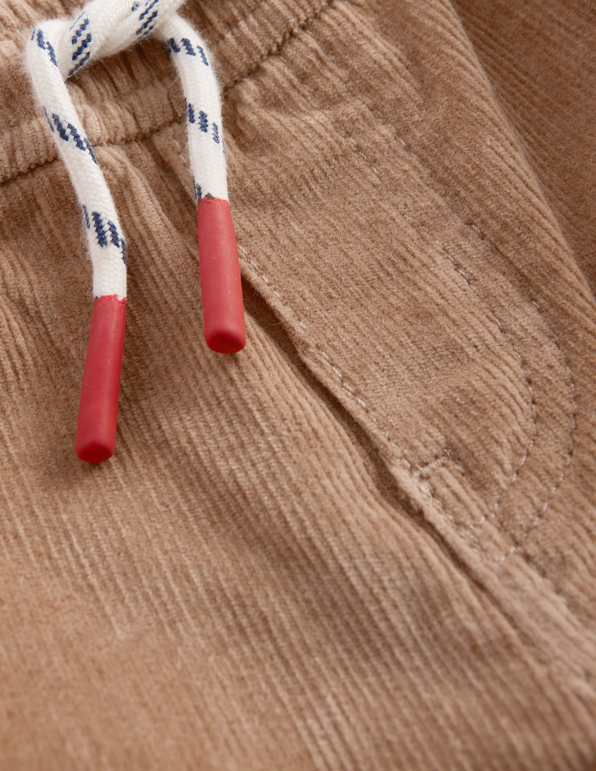 Slim Pull-on Trousers-Tiger's Eye Cord - Image 3
