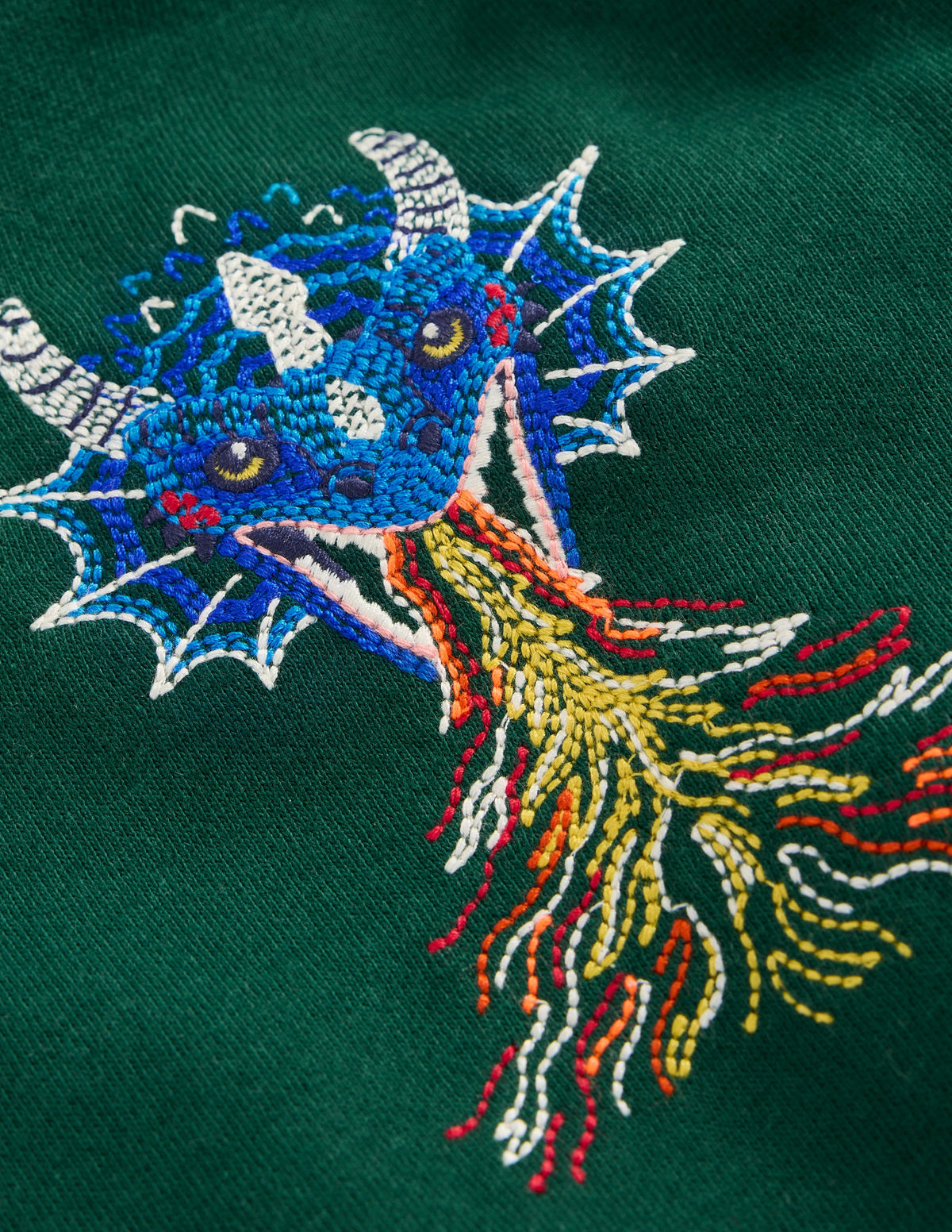 Superstitch Hoodie-Emerald Night Dragon - Image 3