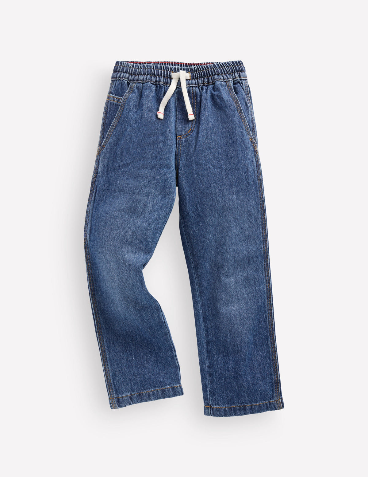 Pull-on Carpenter Jeans-Mid Wash-1