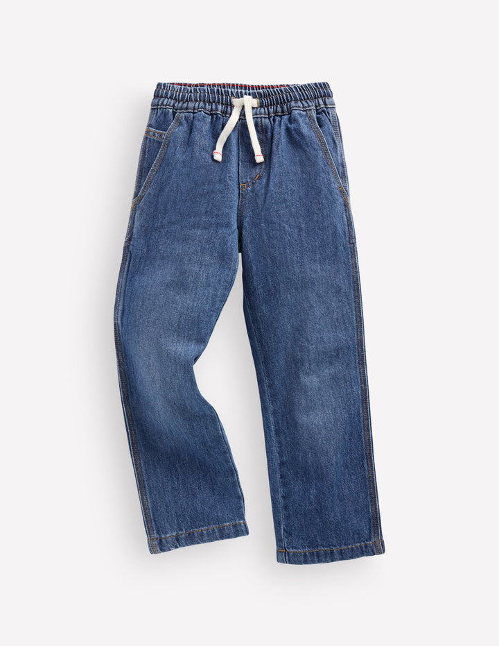 Schreiner-Jeans zum Hineinschlüpfen-MITTLERE WASCHUNG