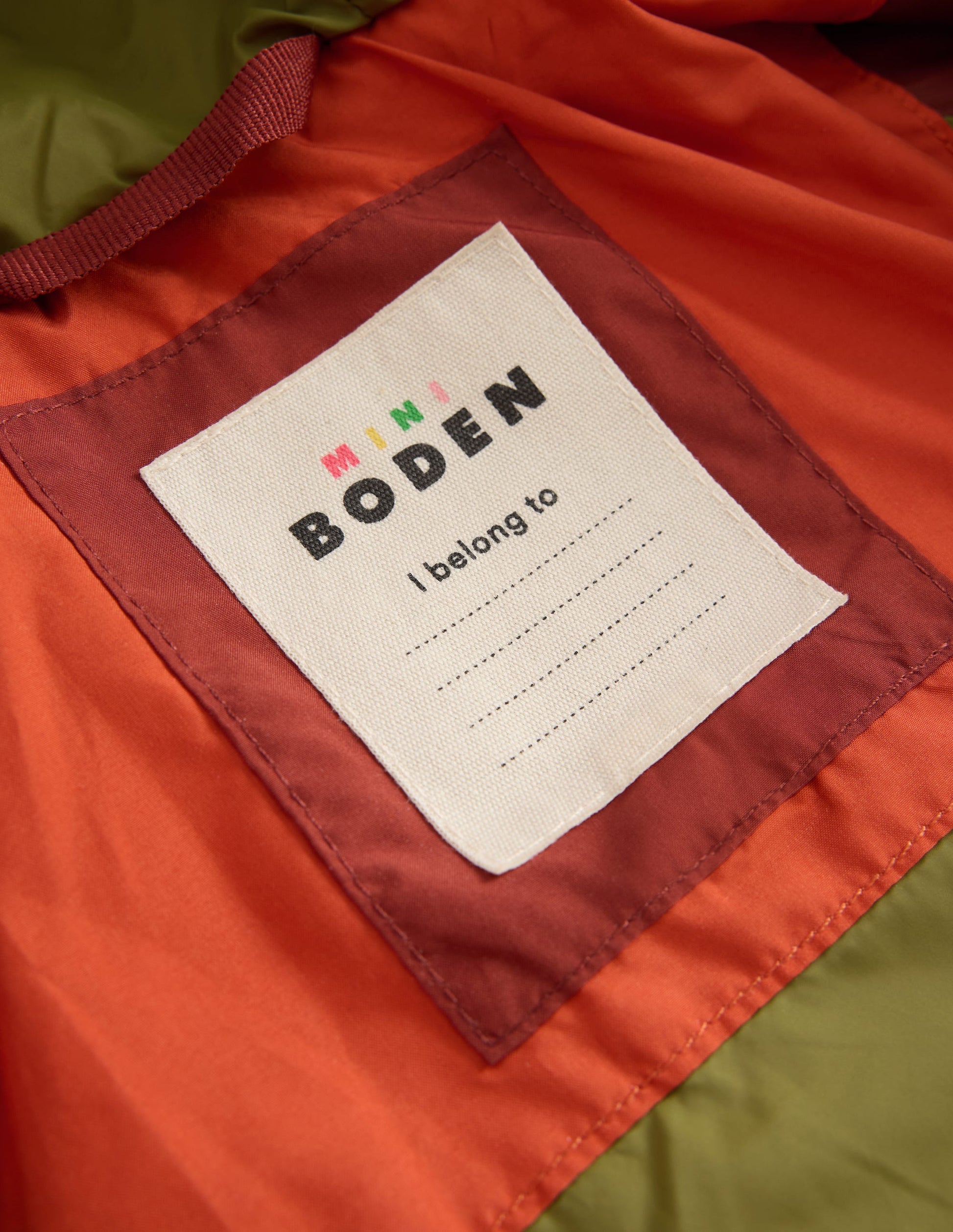 Steppjacke mit Teddyfell-Rostrot Mix-4