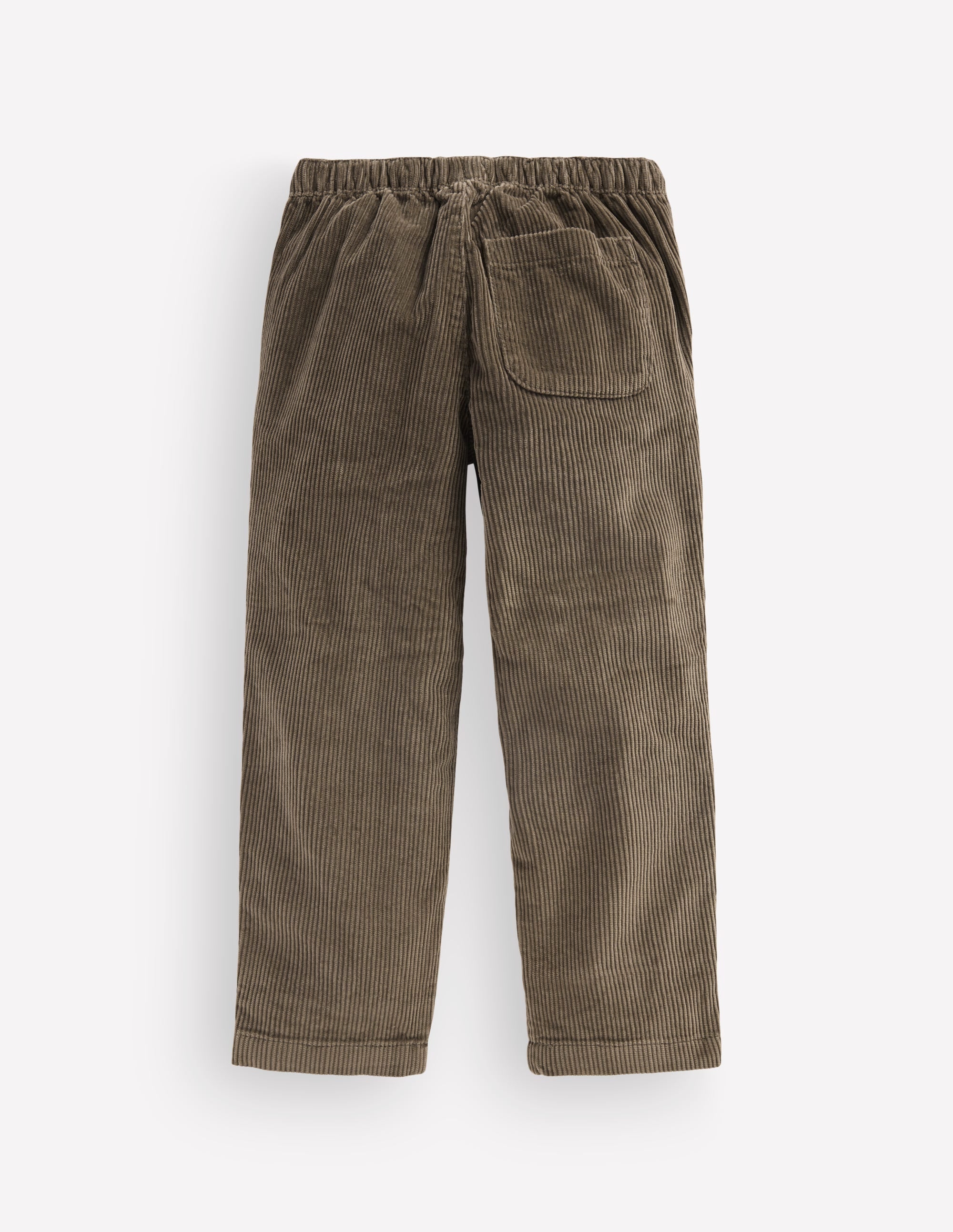 Lässige Cordhose mit geradem Bein-Cordhose mit Gummizug - Image 4
