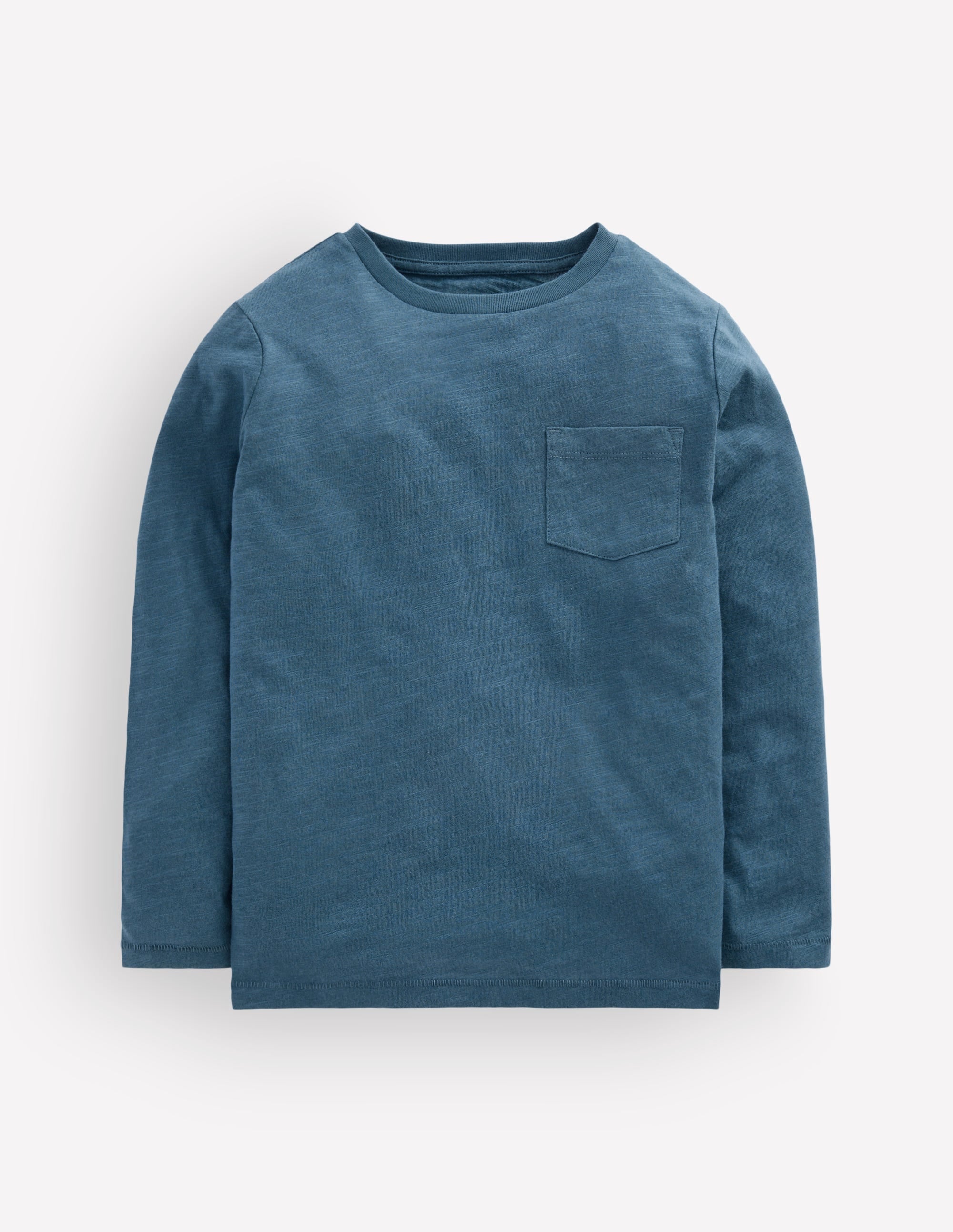 Langärmliges T-Shirt für den Alltag-Graublau - Image 1