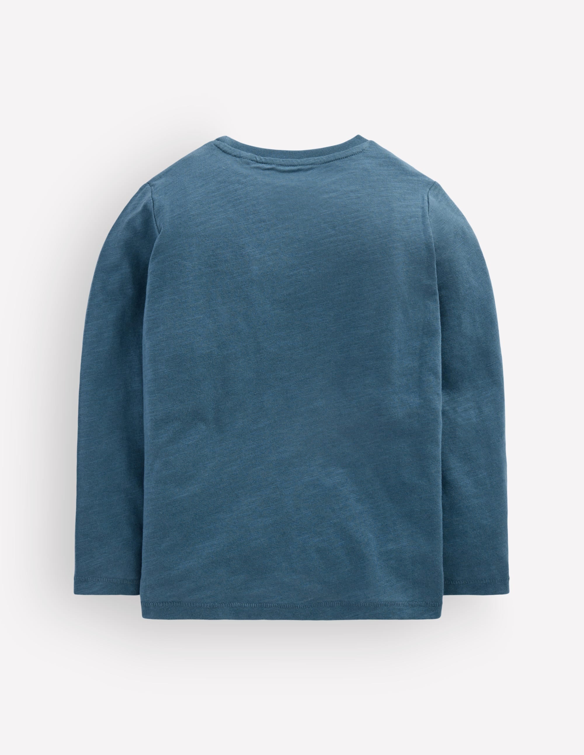 Langärmliges T-Shirt für den Alltag-Graublau - Image 2