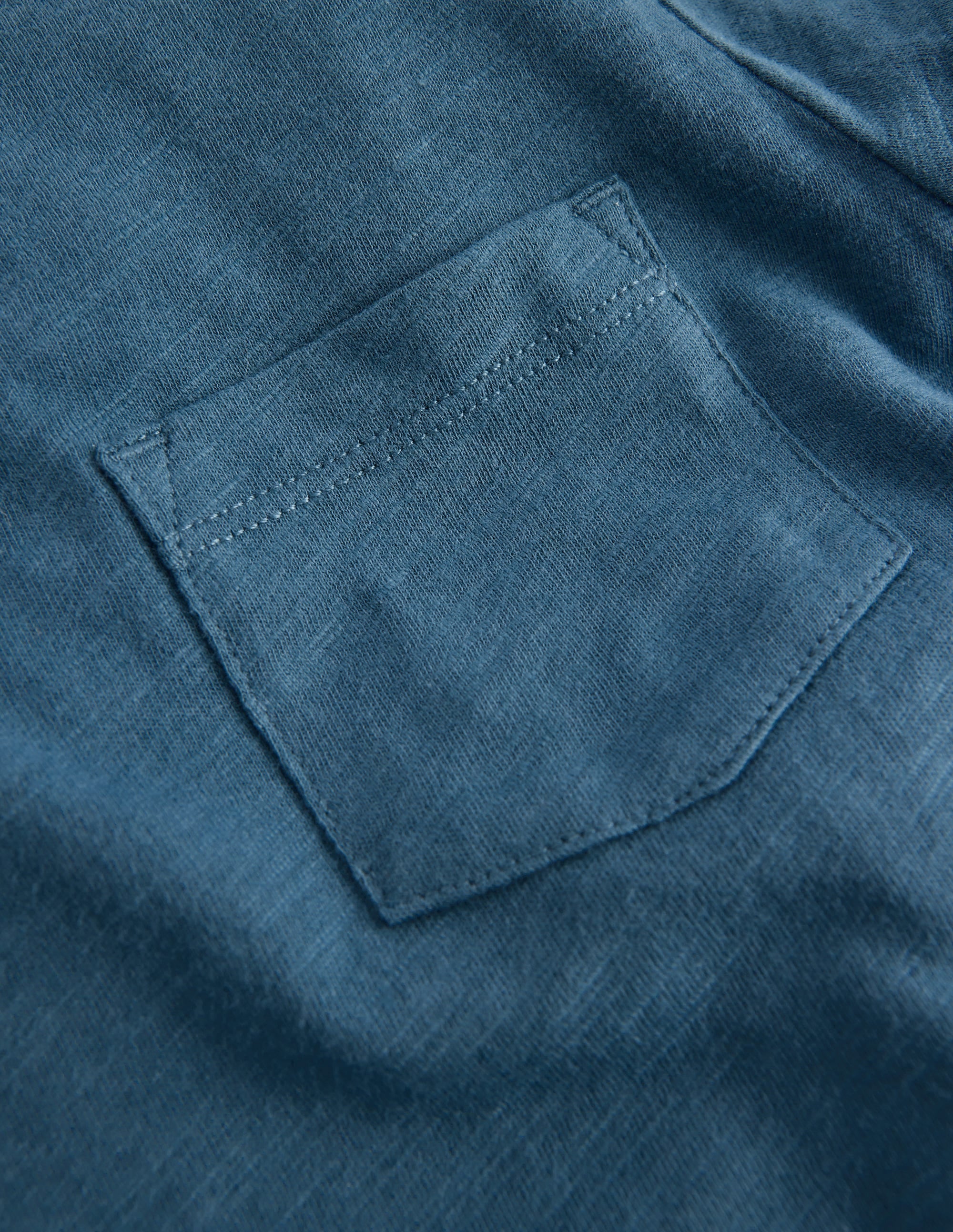 Langärmliges T-Shirt für den Alltag-Graublau - Image 3