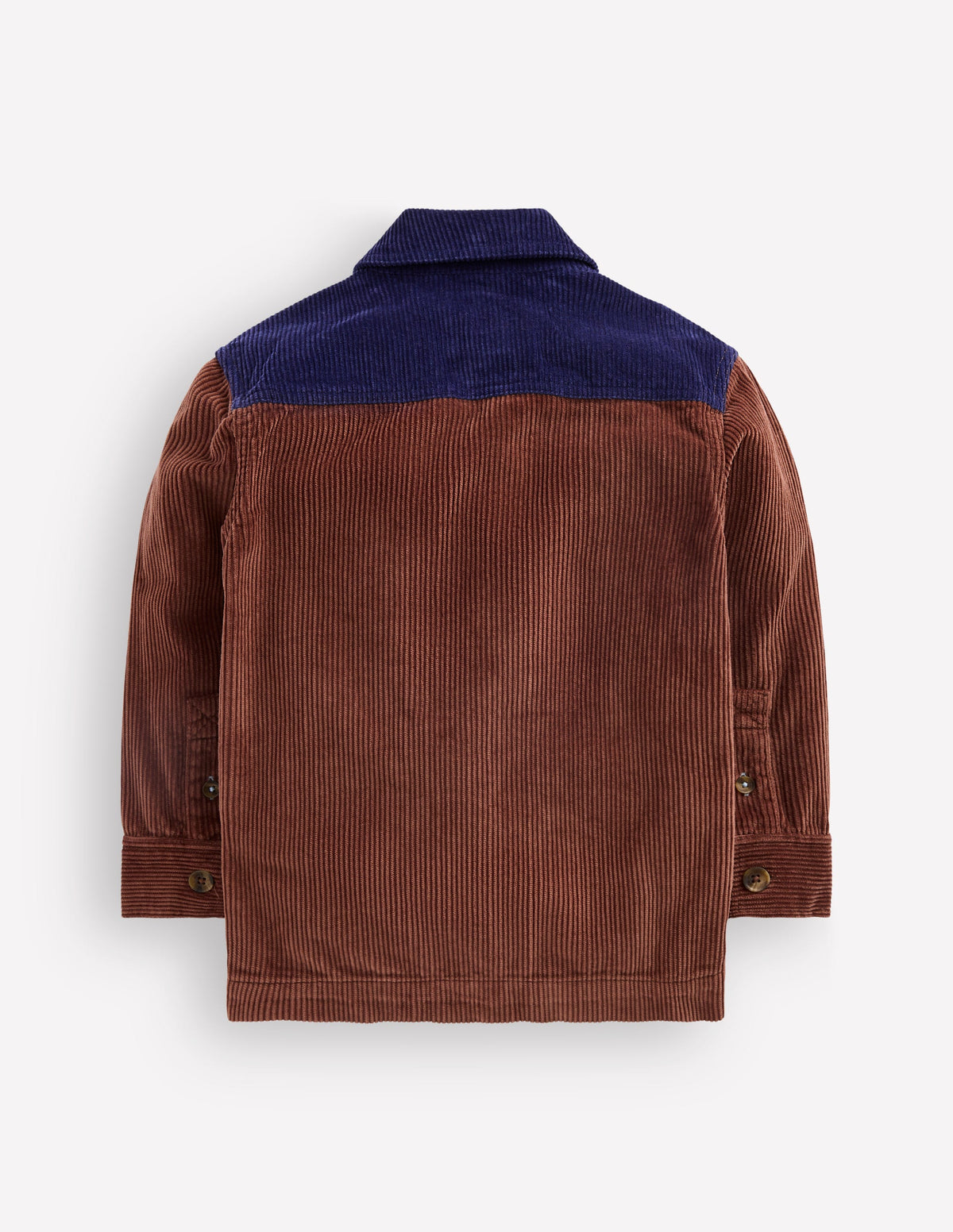 Hemdjacke mit Brusttaschen-Waldbraun-2