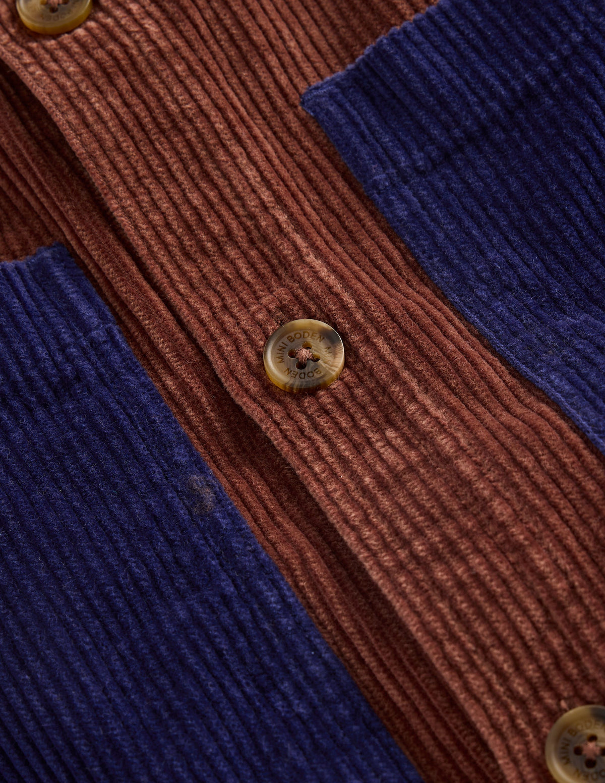 Hemdjacke mit Brusttaschen-Waldbraun - Image 3