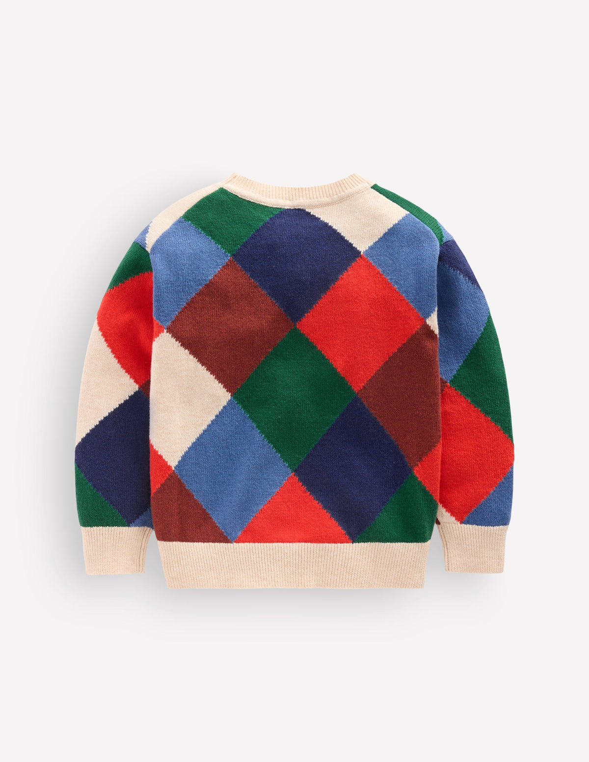 Argyle-Pullover-Bunt - Image 2