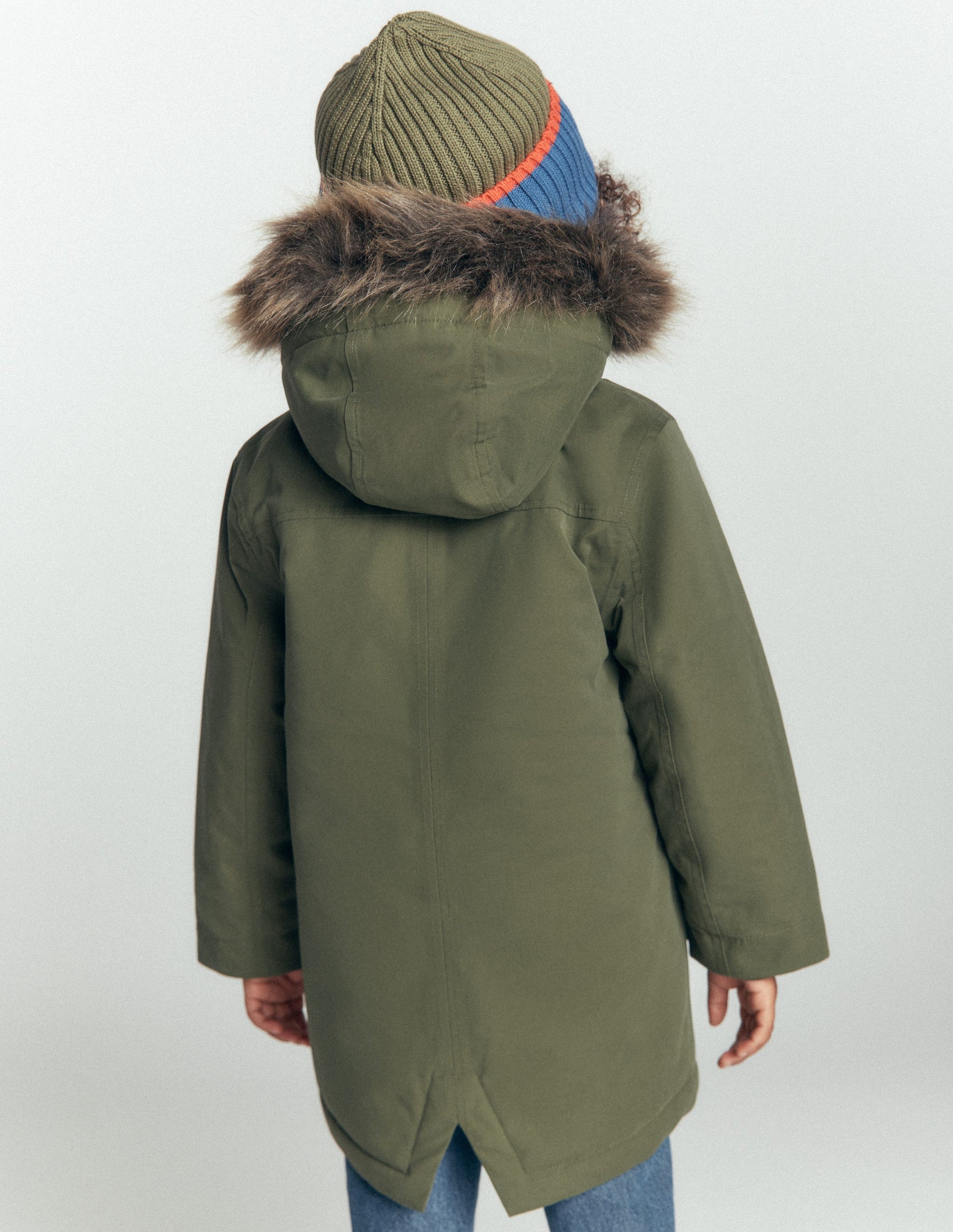 Parka classique imperméable-Vert Brunswick-4