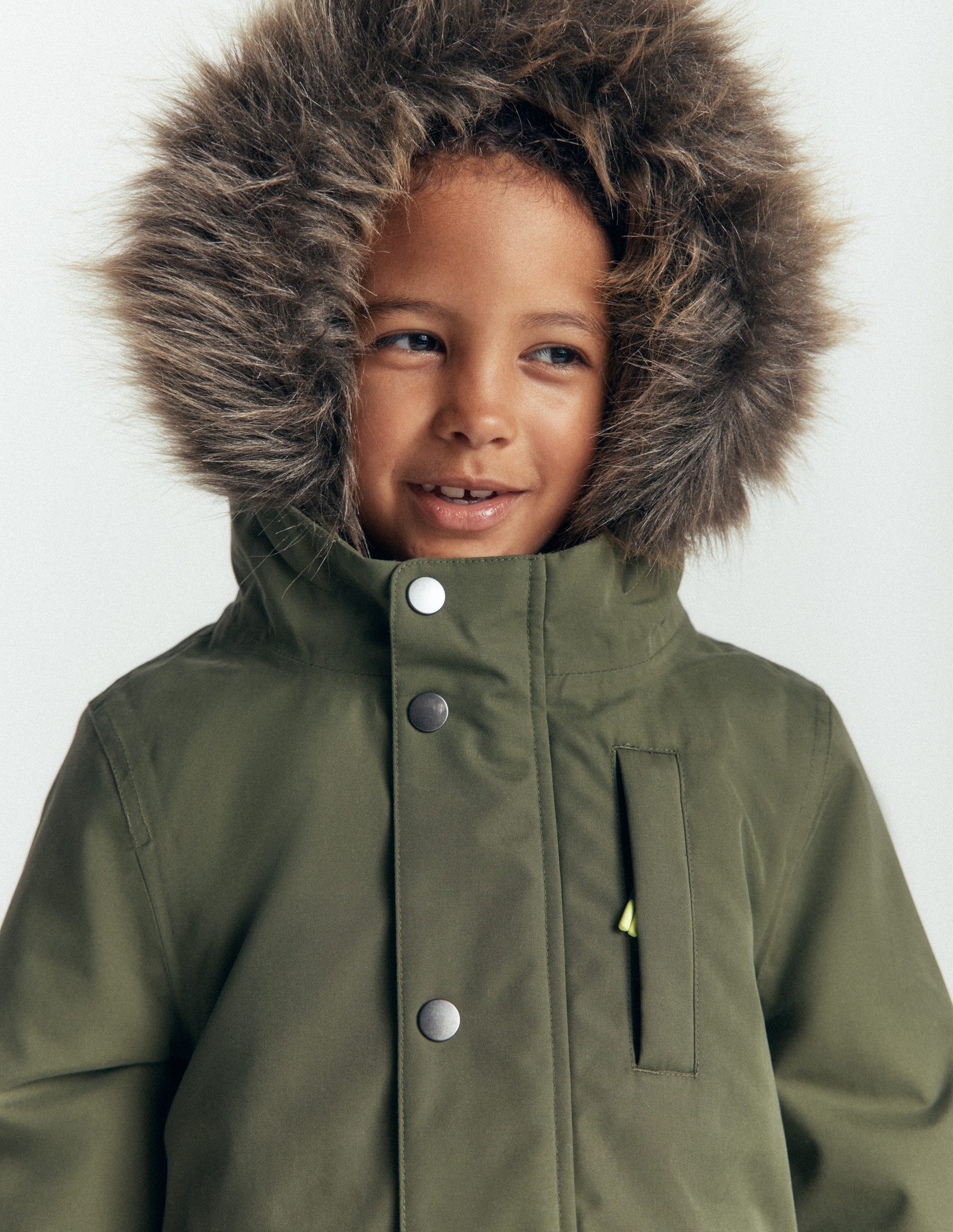 Parka classique imperméable-Vert Brunswick-7