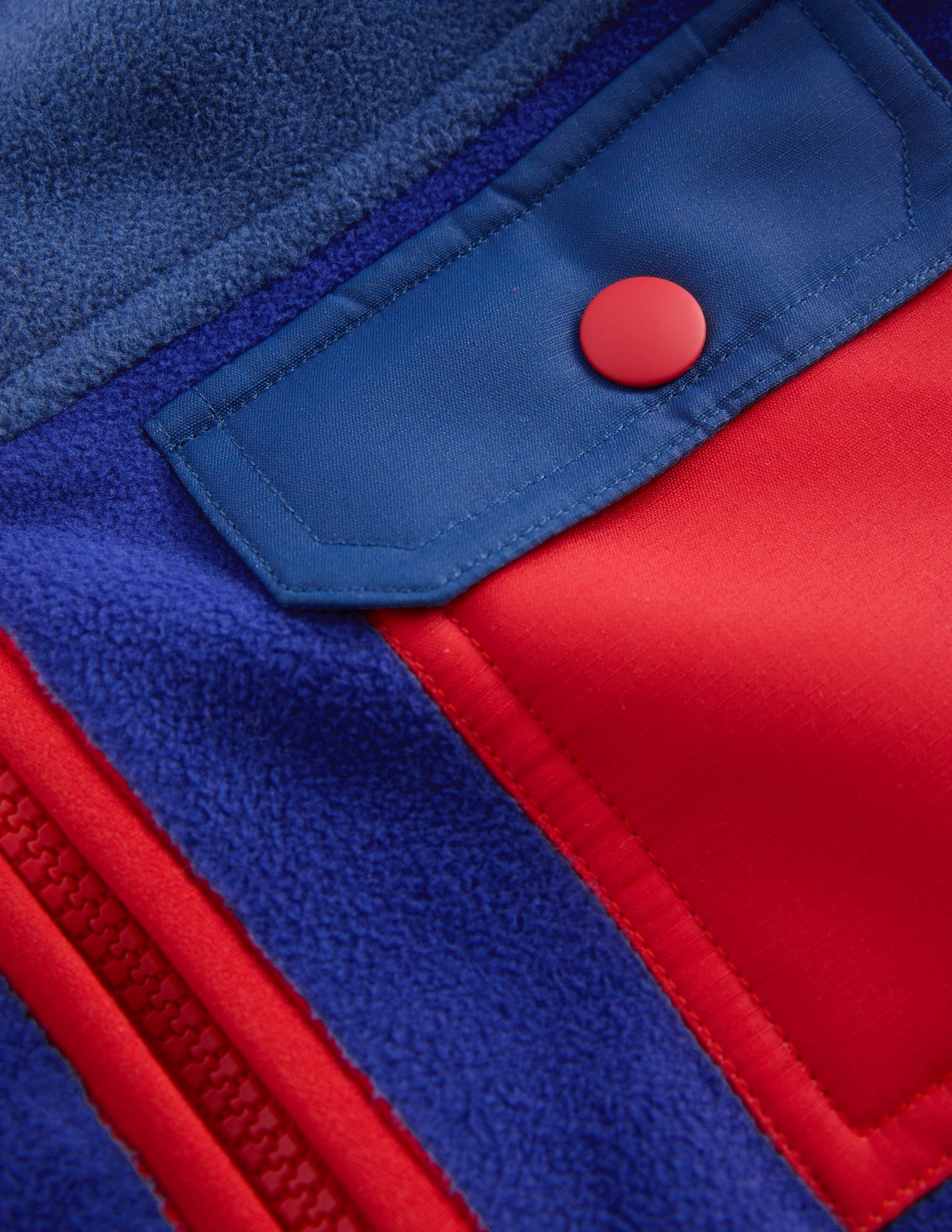 Polaire coupe-vent cosy-Bleu mazarine - Image 3