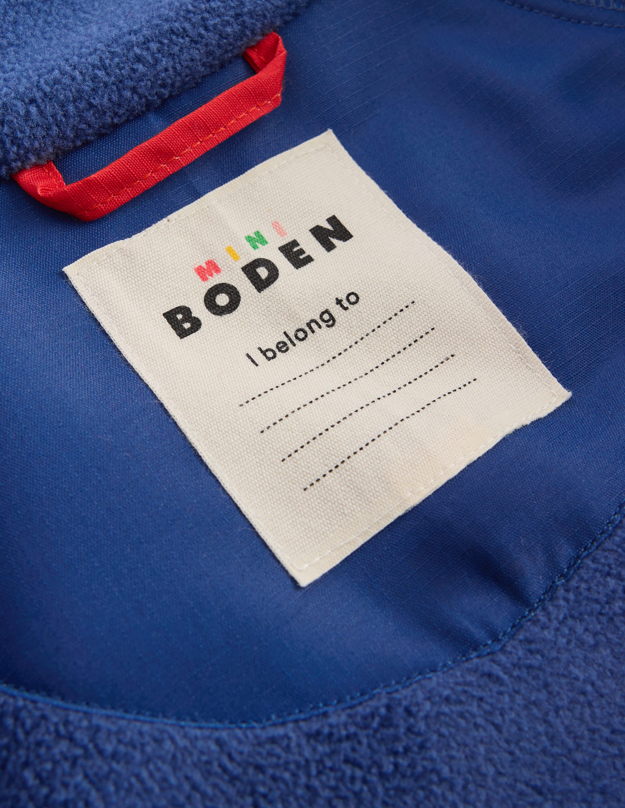 Polaire coupe-vent cosy-Bleu mazarine - Image 4