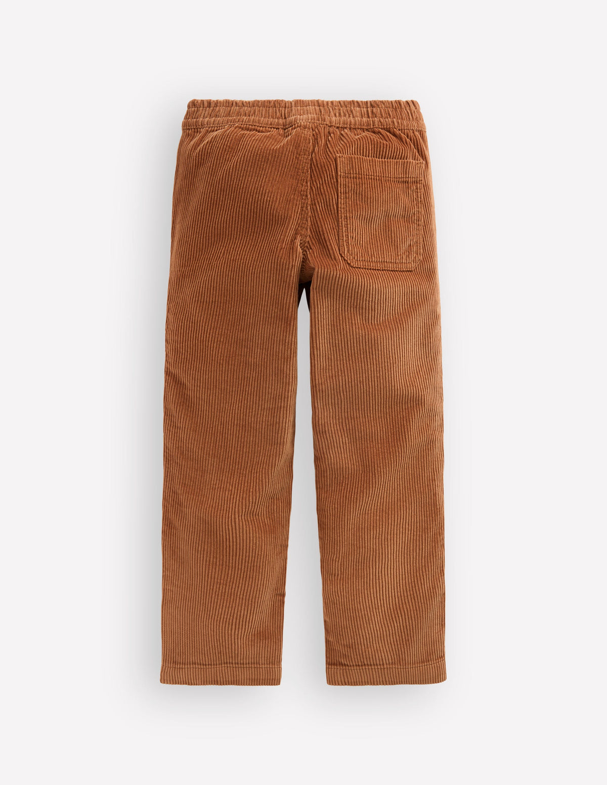 Pantalon à enfiler en velours côtelé-Gingembre-2