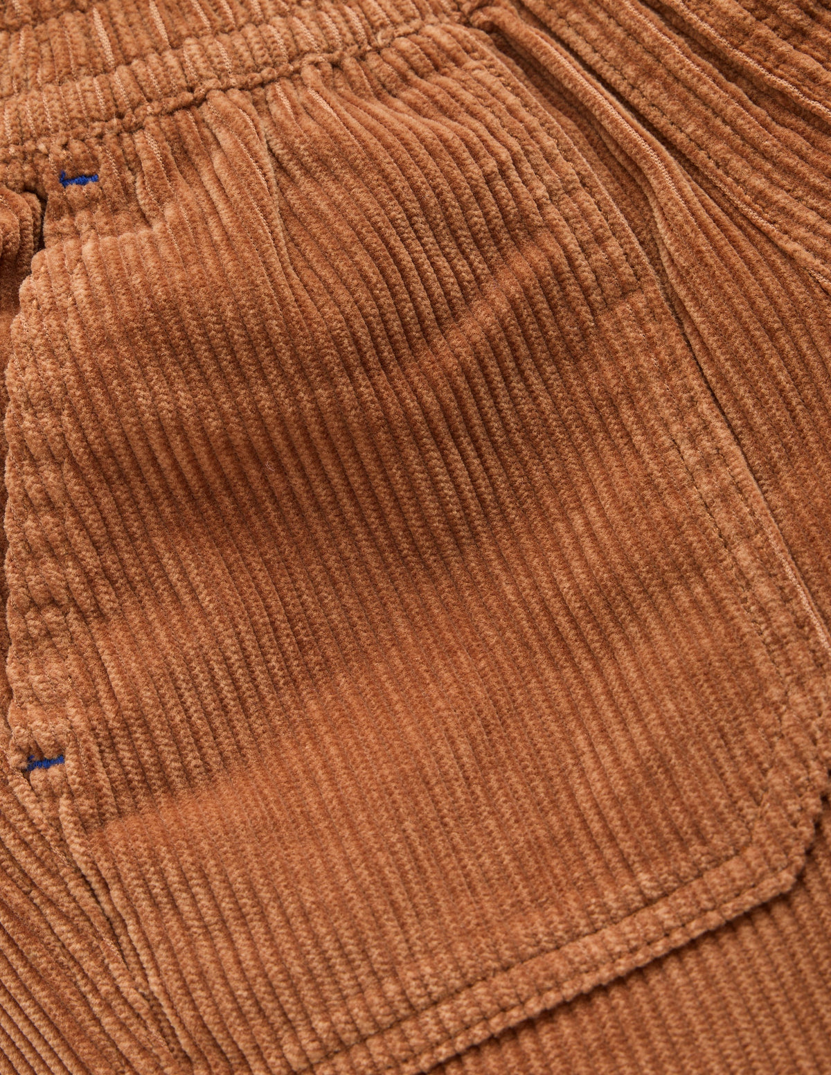 Pantalon à enfiler en velours côtelé-Gingembre-3