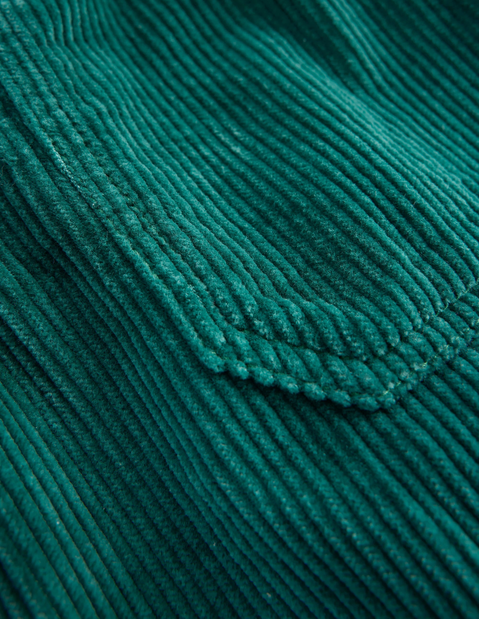 Pull-on Cord Trousers-MALLARD GREEN - Image 6