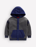 Varsity Hoodie-Charcoal Marl