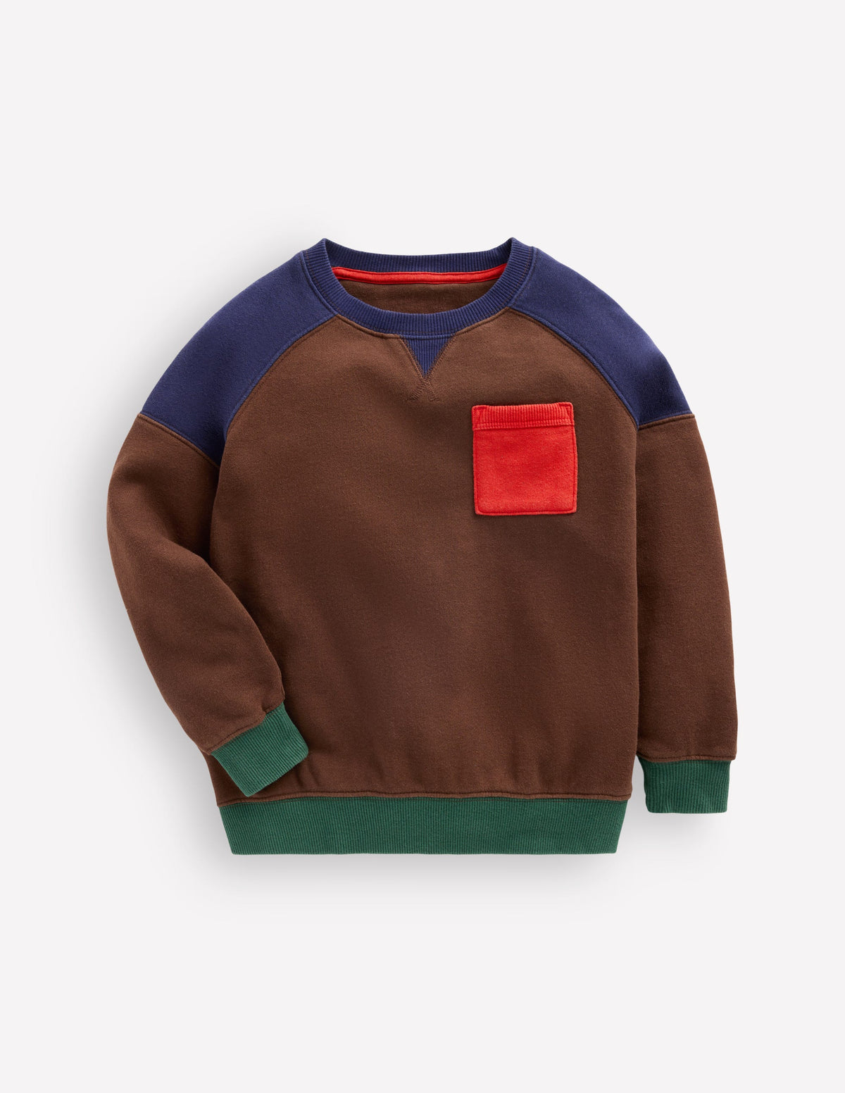 Raglanpullover mit Color Blocking-Umbra Color Blocking-1