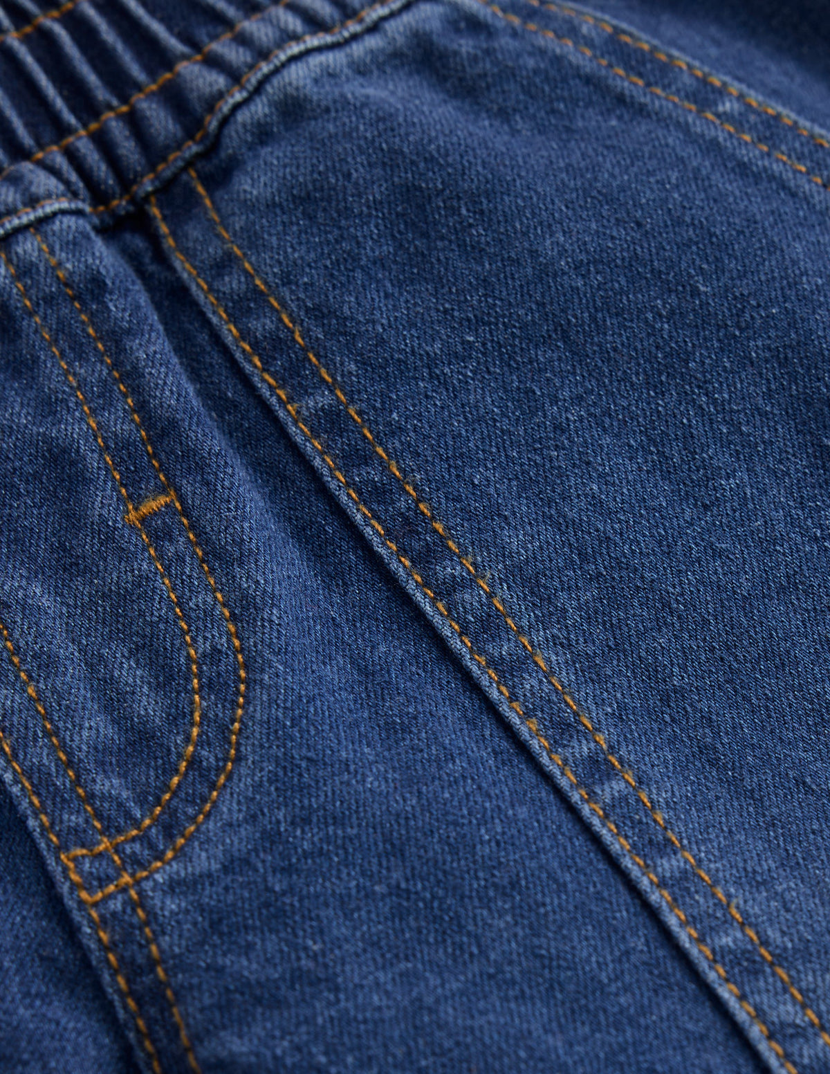 Pull-On Jeans-Mid Wash - Image 3
