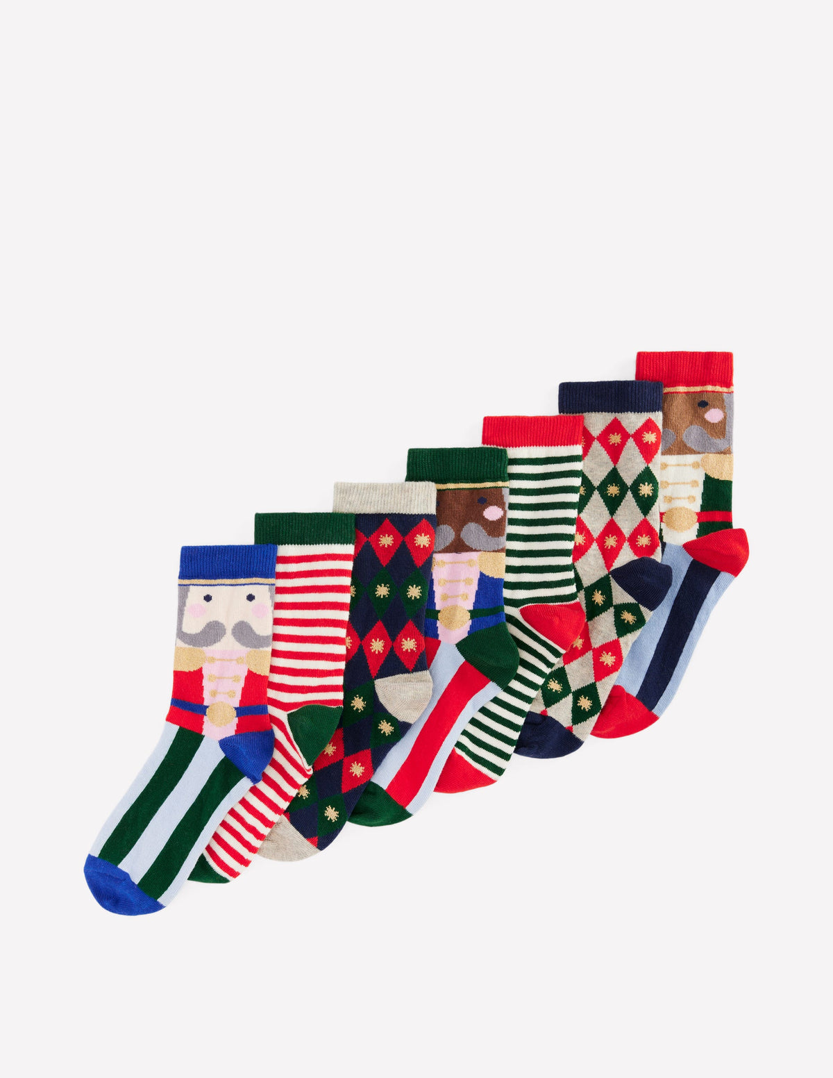 Socken im 7er-Pack-Nussknacker - Image 1