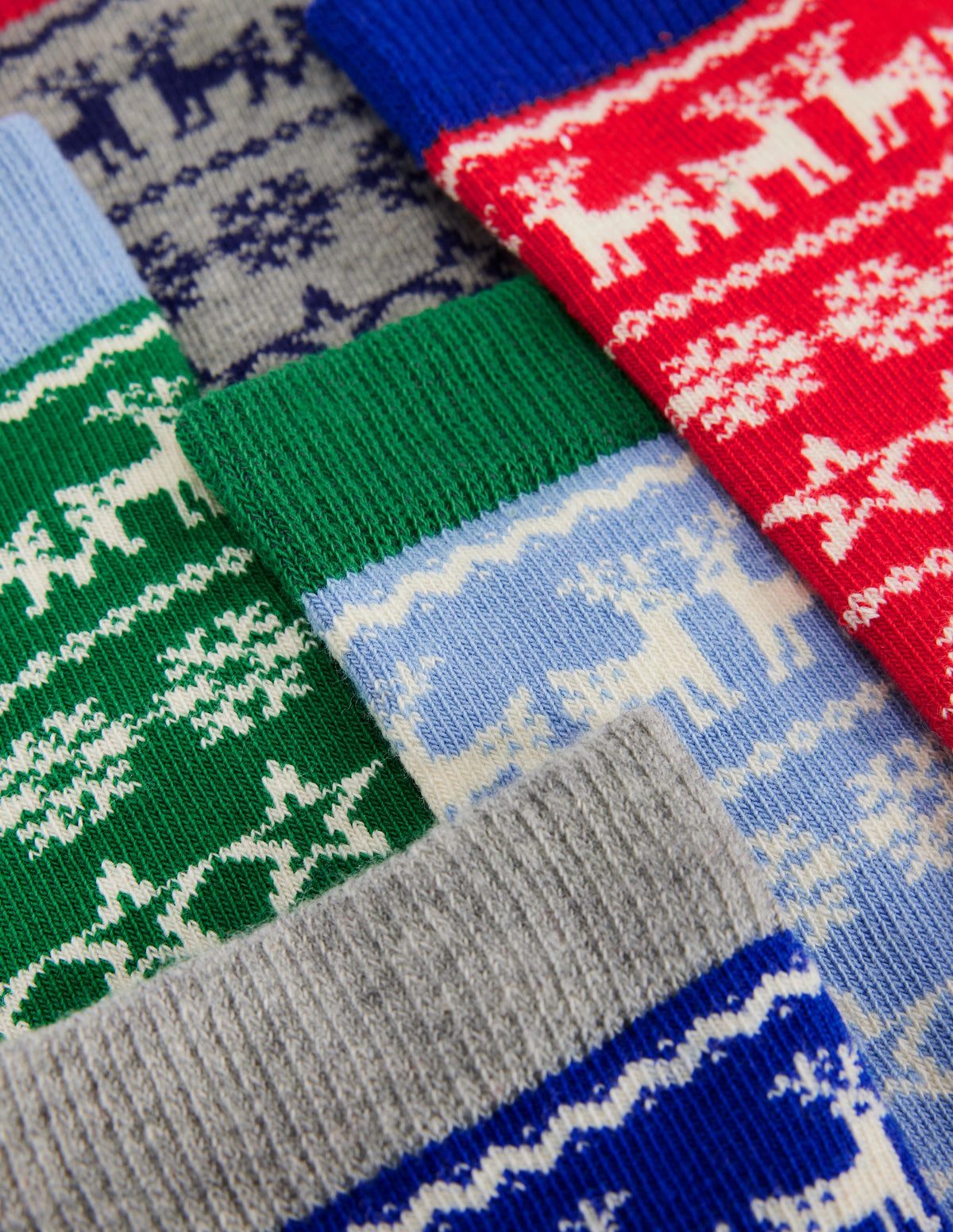 5-pack Socks-Fair Isle-2