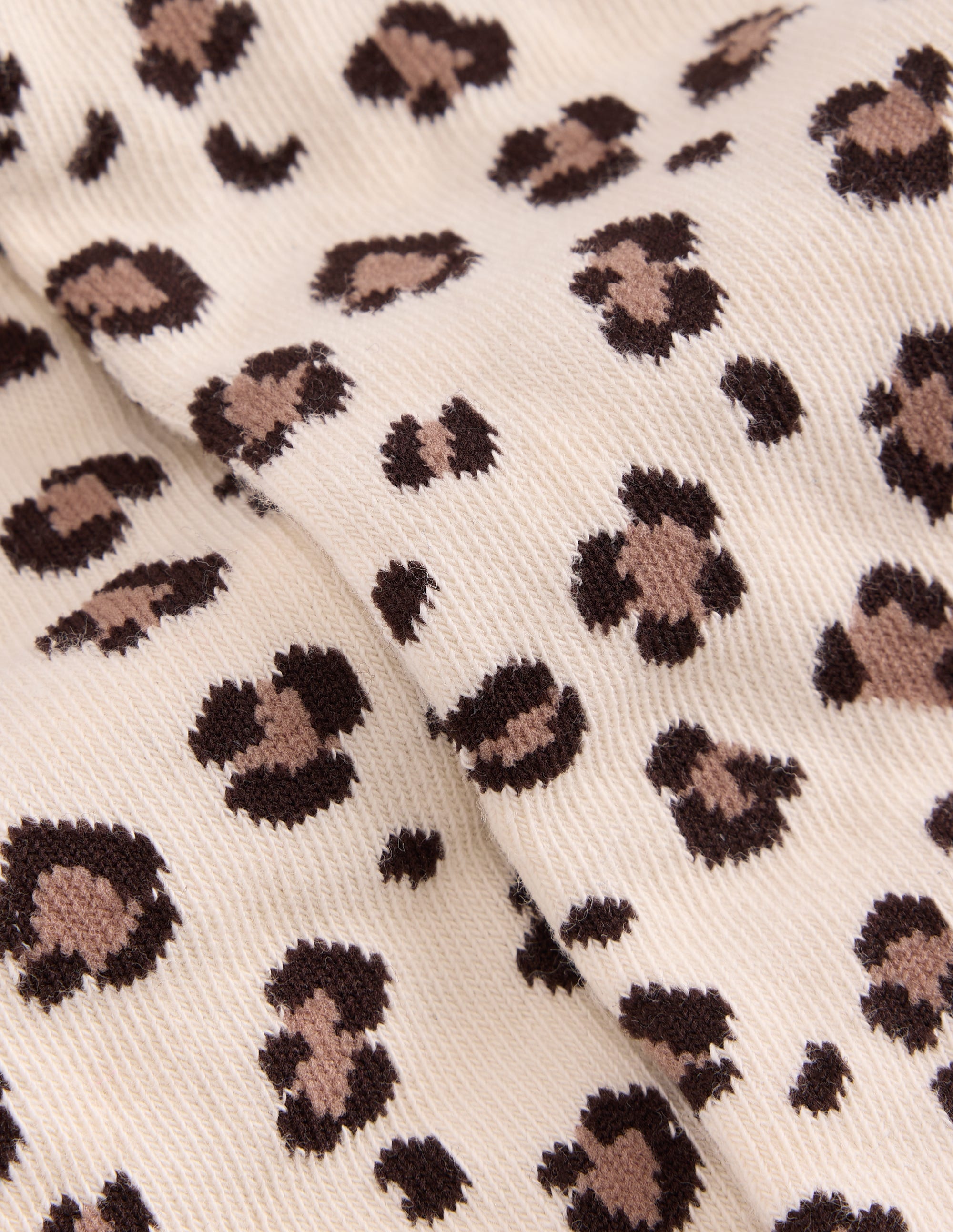 Gemusterte Strumpfhose-Mohair, Leopardenmuster - Image 2
