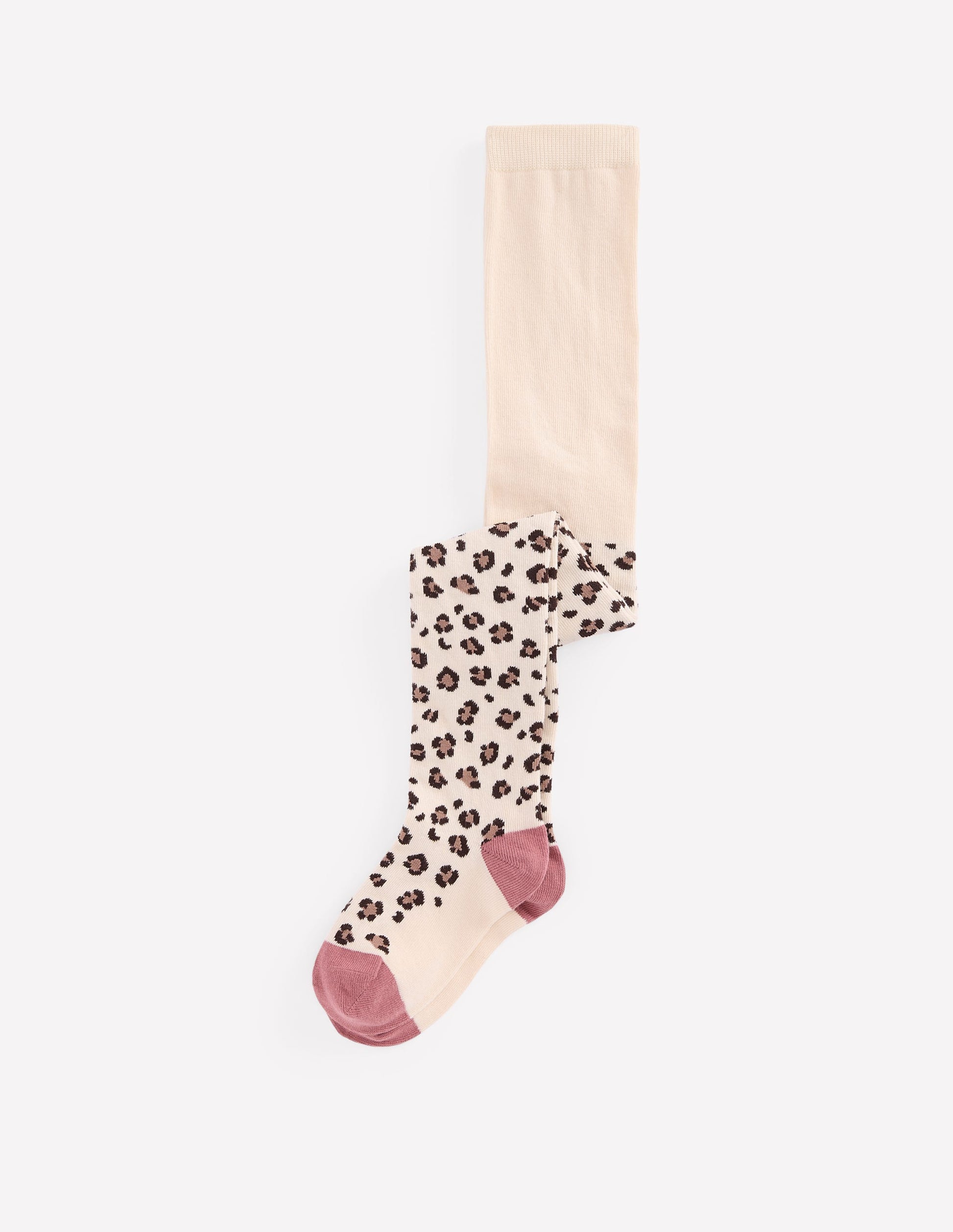 Gemusterte Strumpfhose-Mohair, Leopardenmuster-1