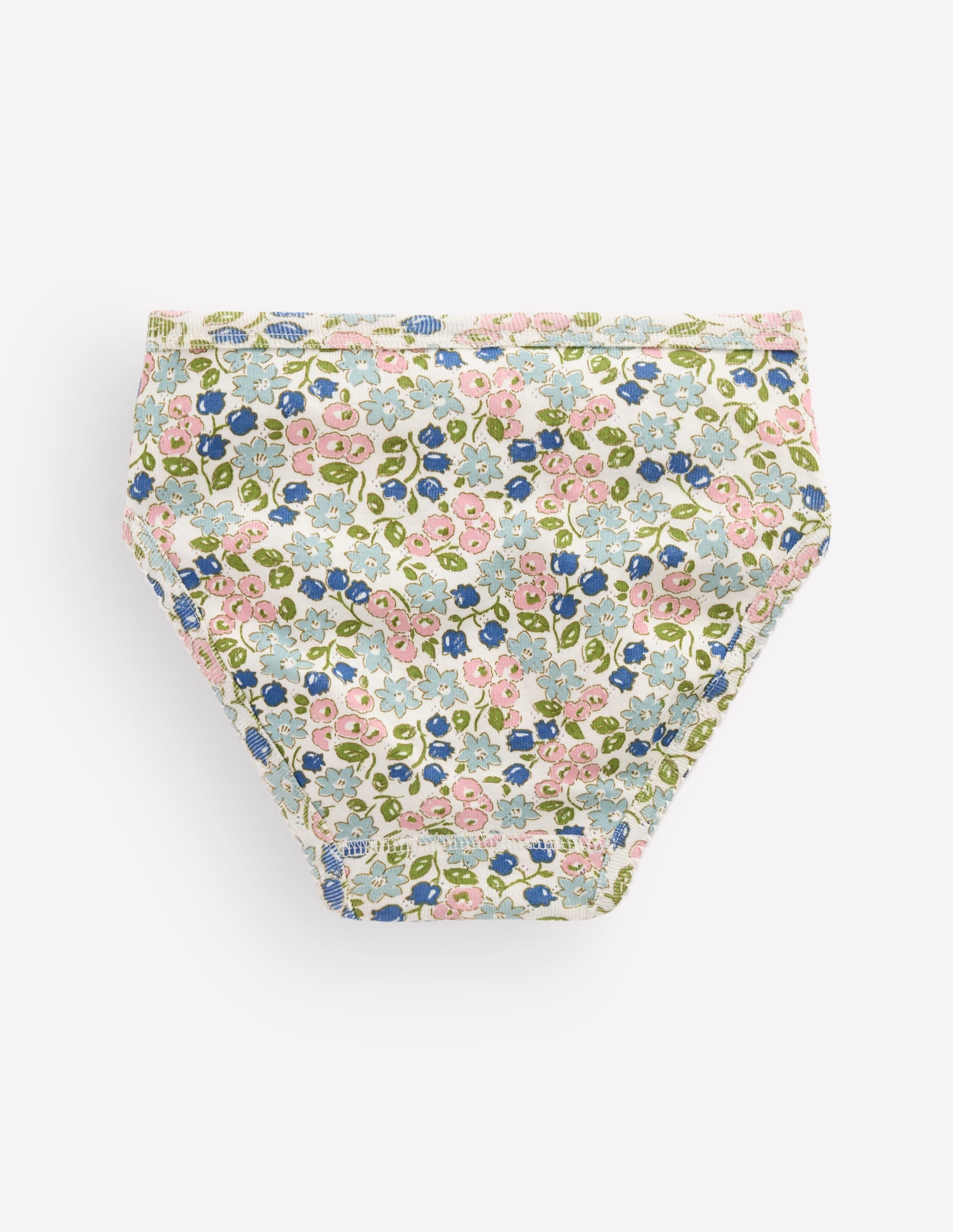 Pointelle-Unterhosen im 7er-Pack-Patchwork Kleines Blumenmuster - Image 2
