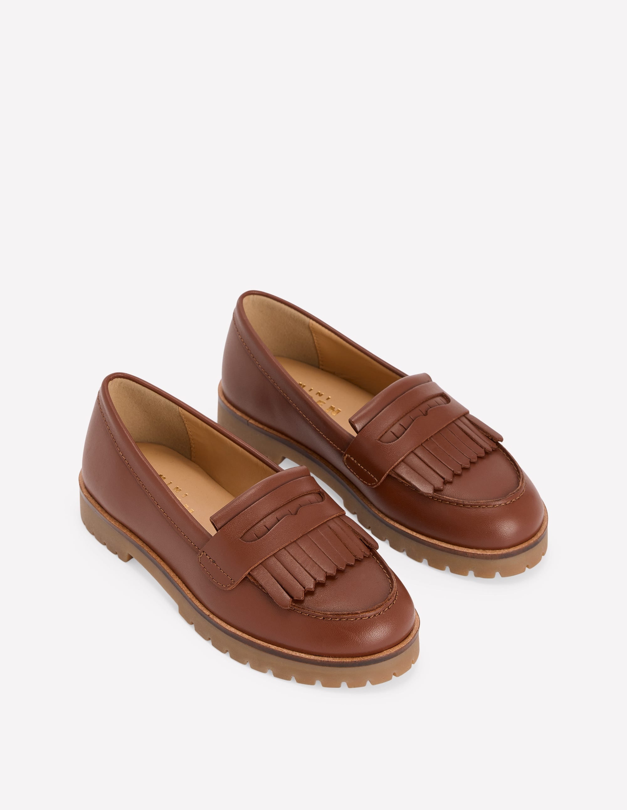 Loafer mit breiter Sohle-Hellbraun - Image 2
