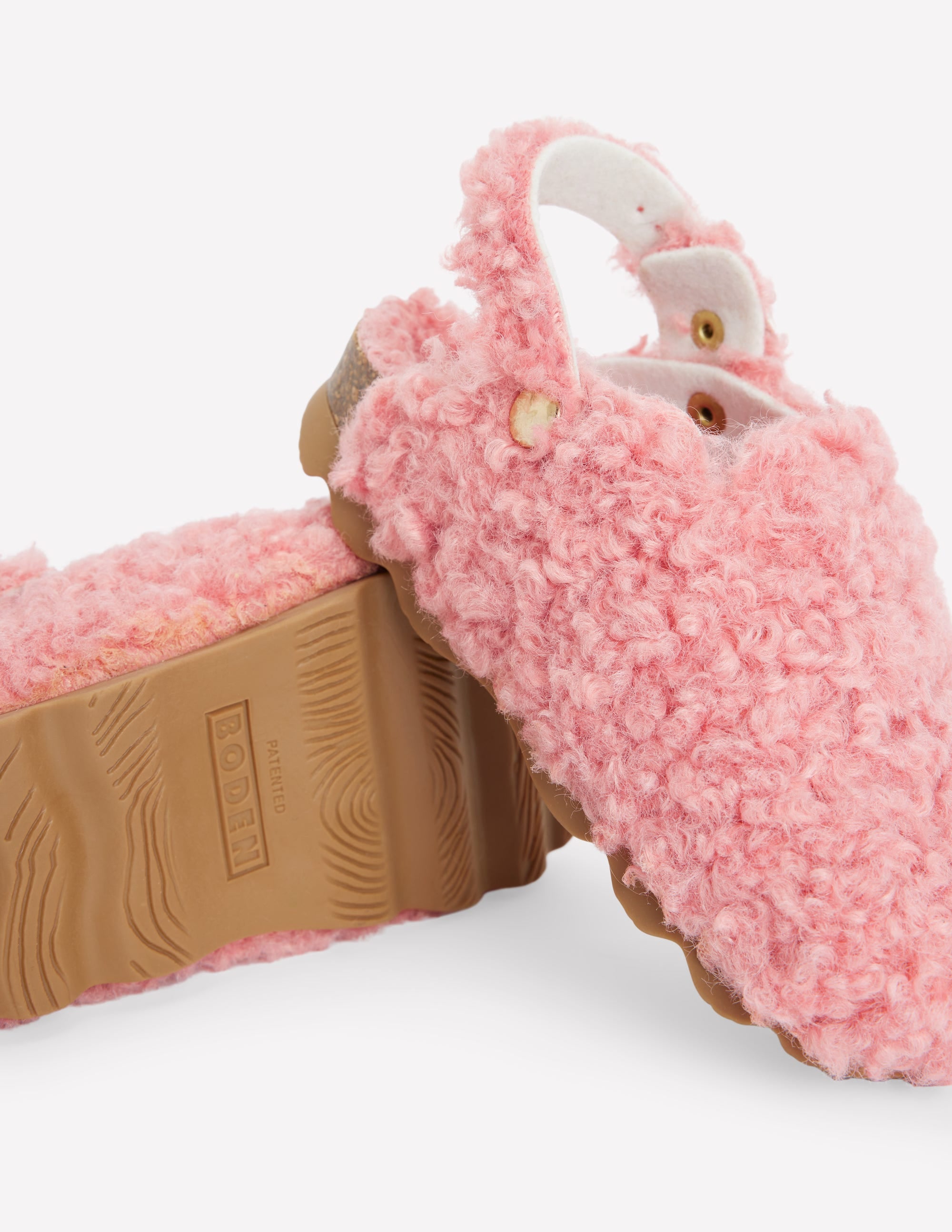 Kuschelige Teddyfell-Hausschuhe-ROSA - Image 3