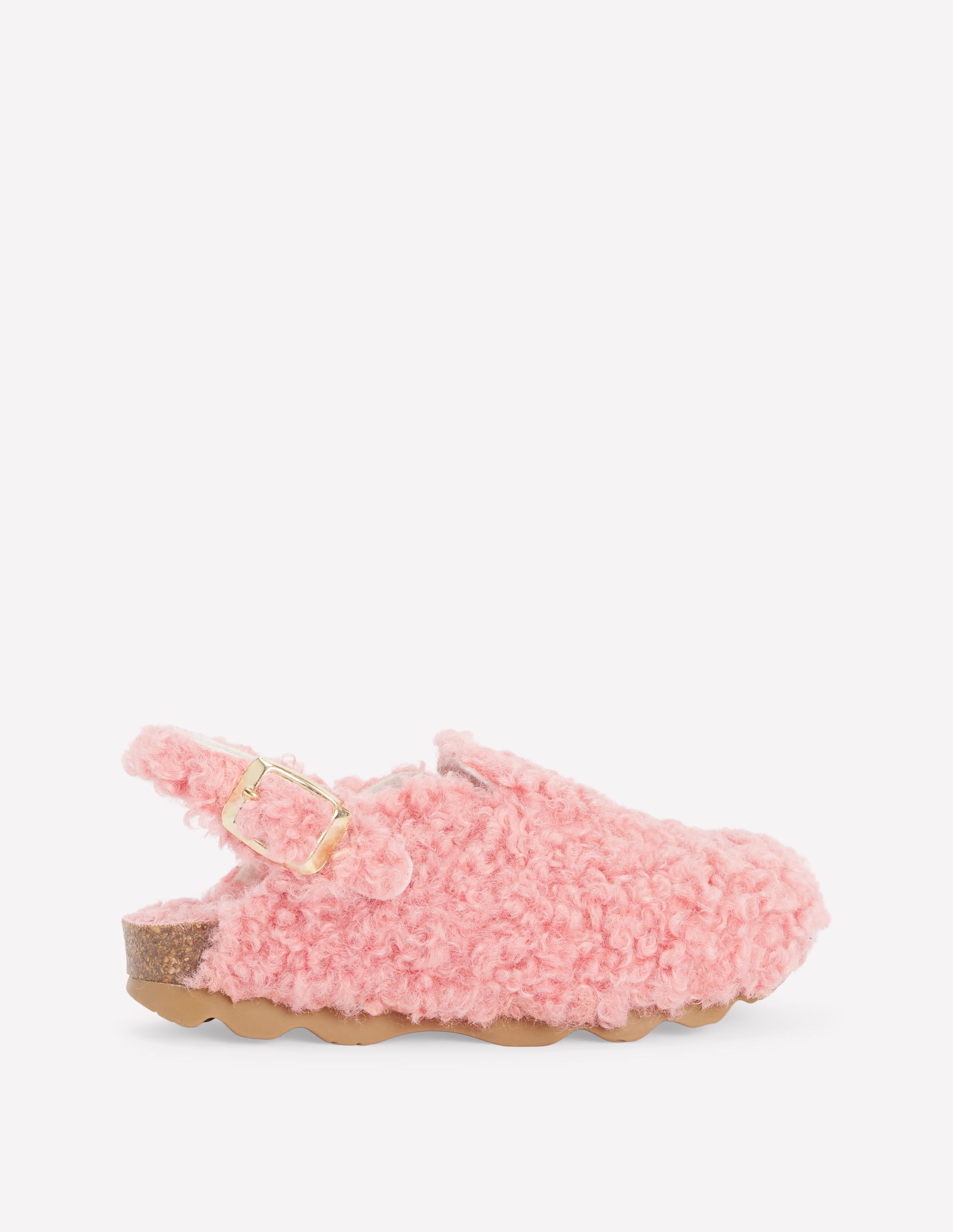 Kuschelige Teddyfell-Hausschuhe-ROSA - Image 1