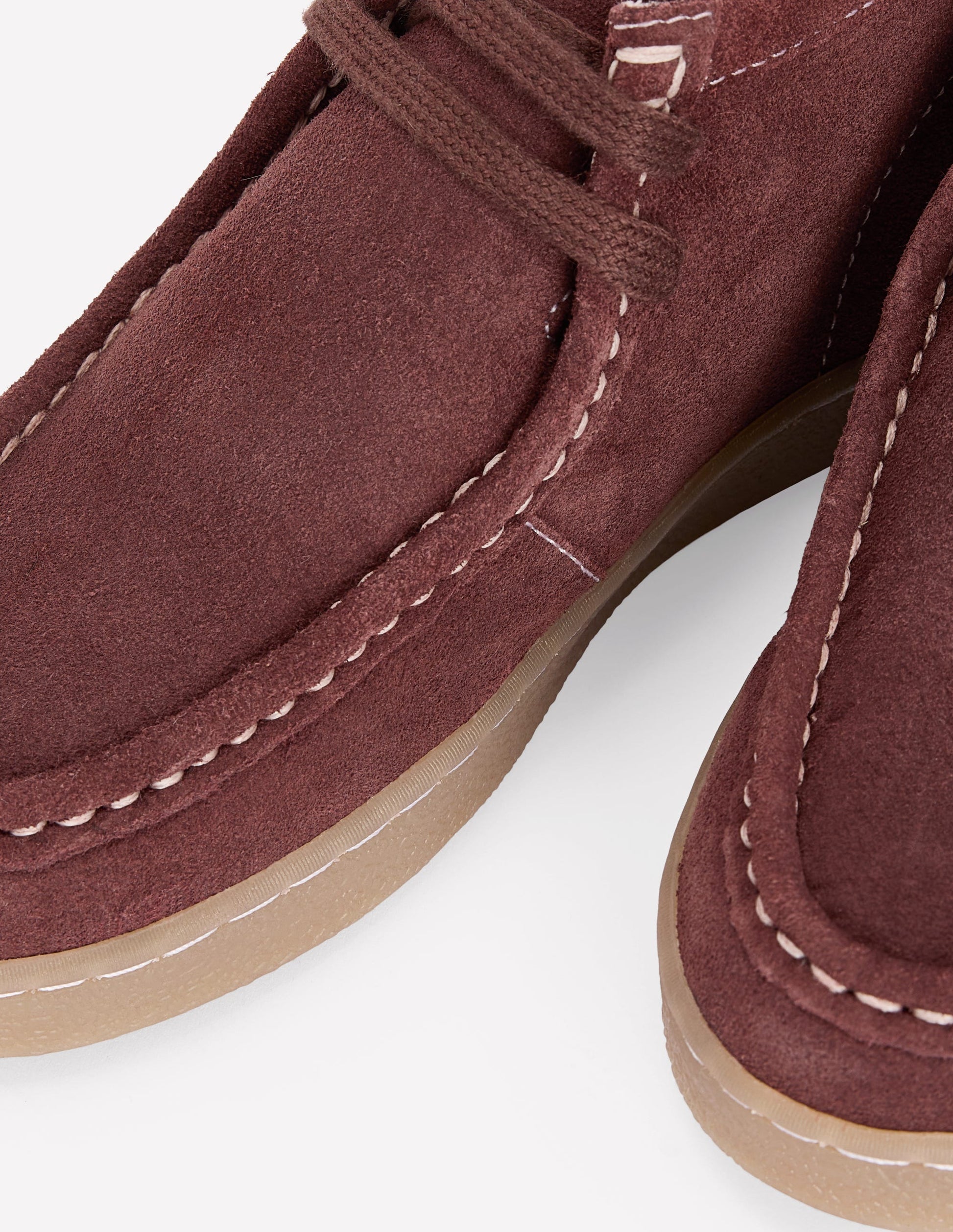 Mocassins en daim-Marron forestier-4