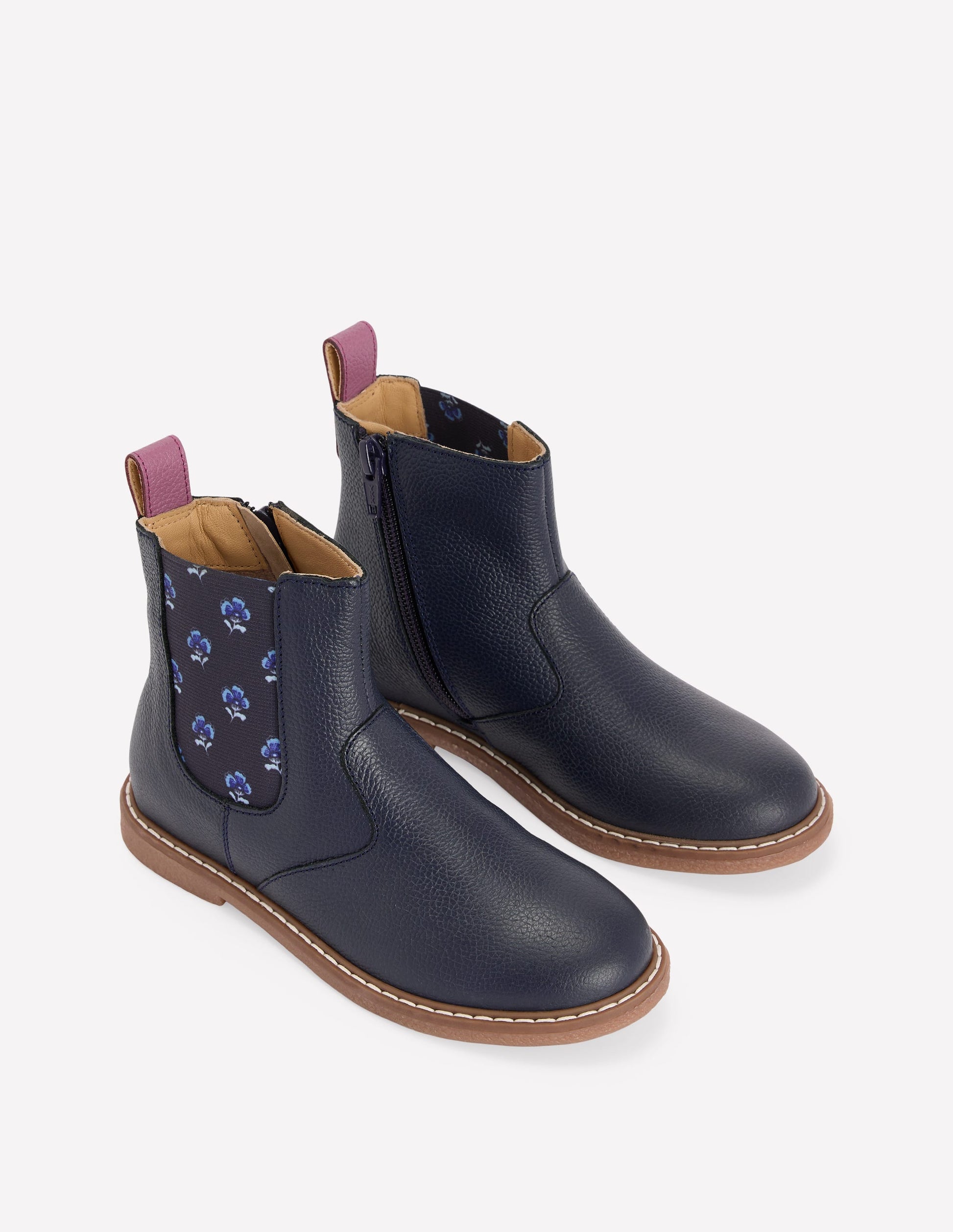 Chelsea-Stiefel (Mädchen)-London-Stickerei-2
