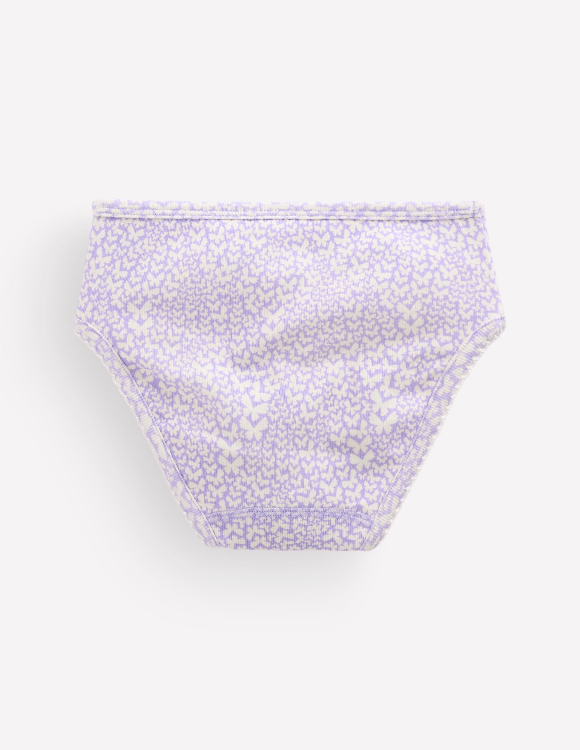 7 culottes-Papillons violet - Image 2